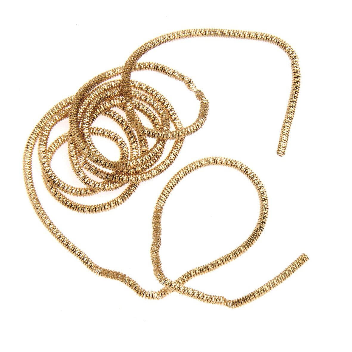 NEU Bouillon-Draht, goldfarben, St�rke 1,5mm, L�nge 3,5m (7x50cm)