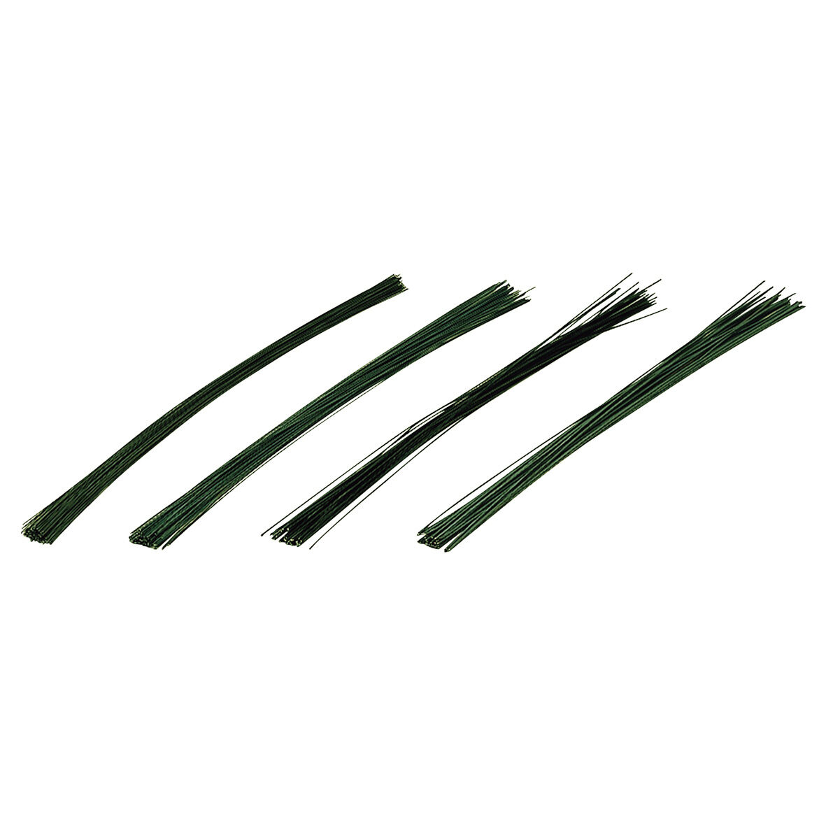 NEU Floristik Steckdraht gr�n, St�rke 0,4mm, L�nge 30cm, 120 St�ck