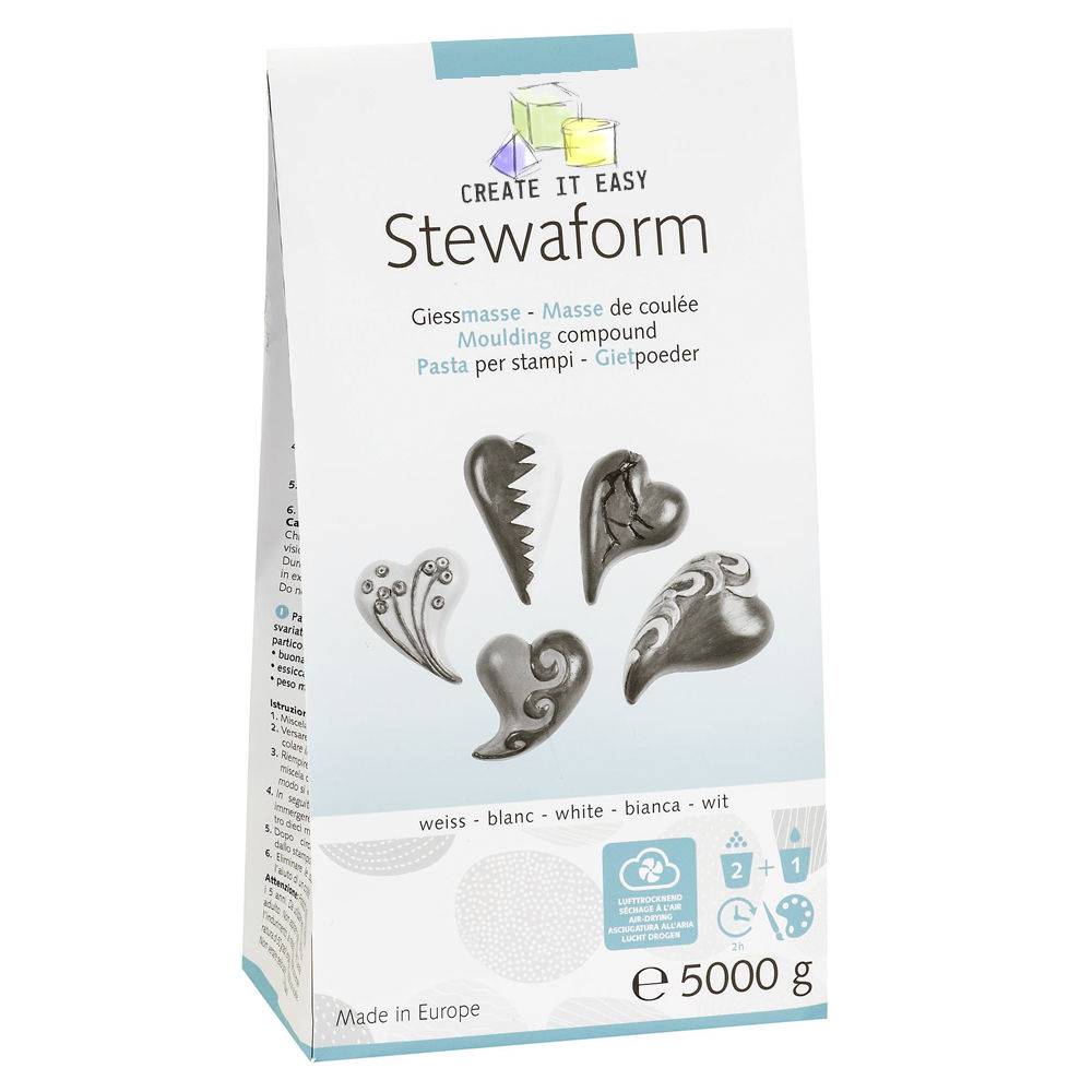 Create it Easy Stewaform Gie�masse wei�, 5000g