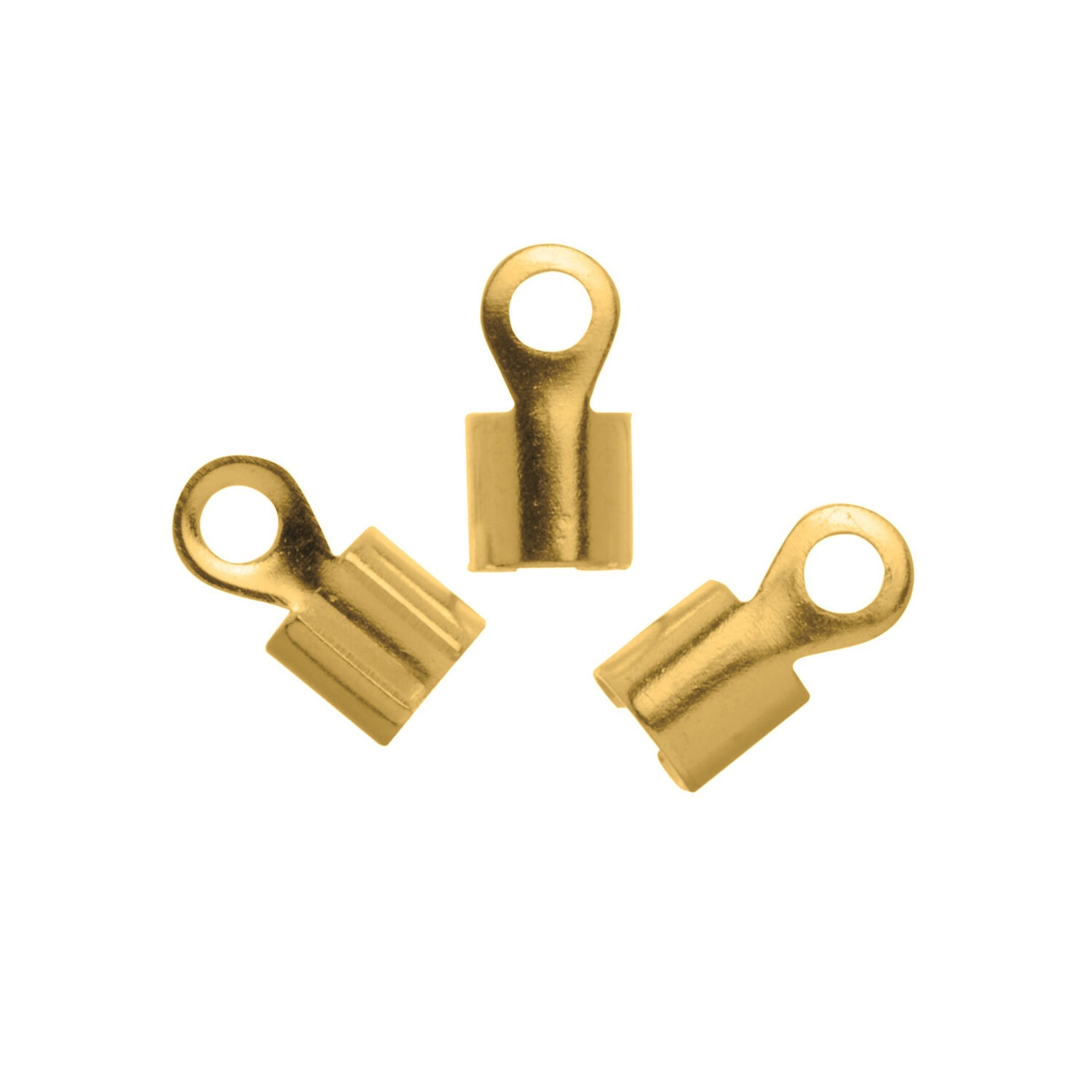 NEU Endst�ck, 20 St�ck, 5 x 9,5 mm, goldfarben