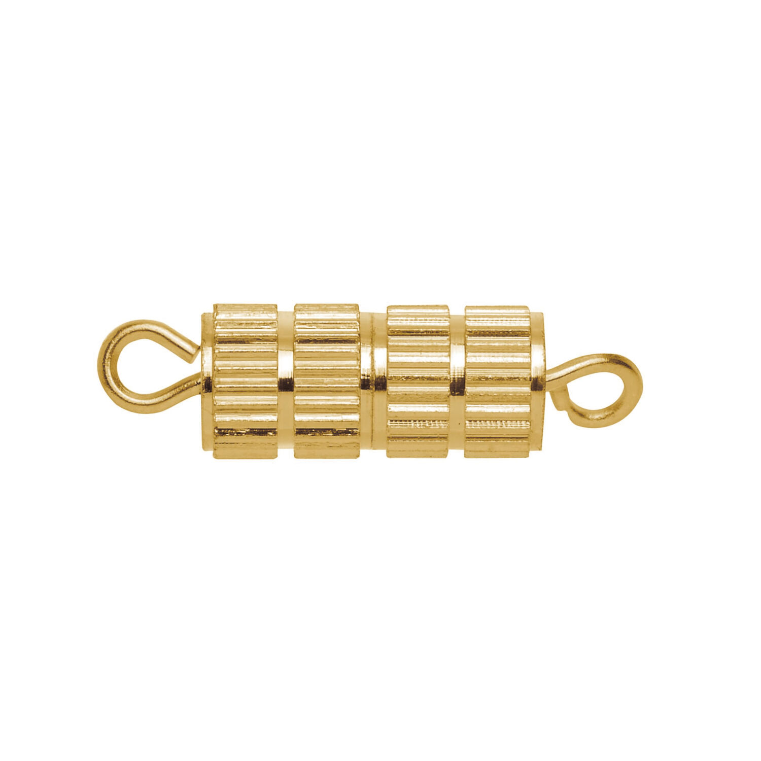 NEU Magnetverschuss, 5 x 11 mm, goldfarben
