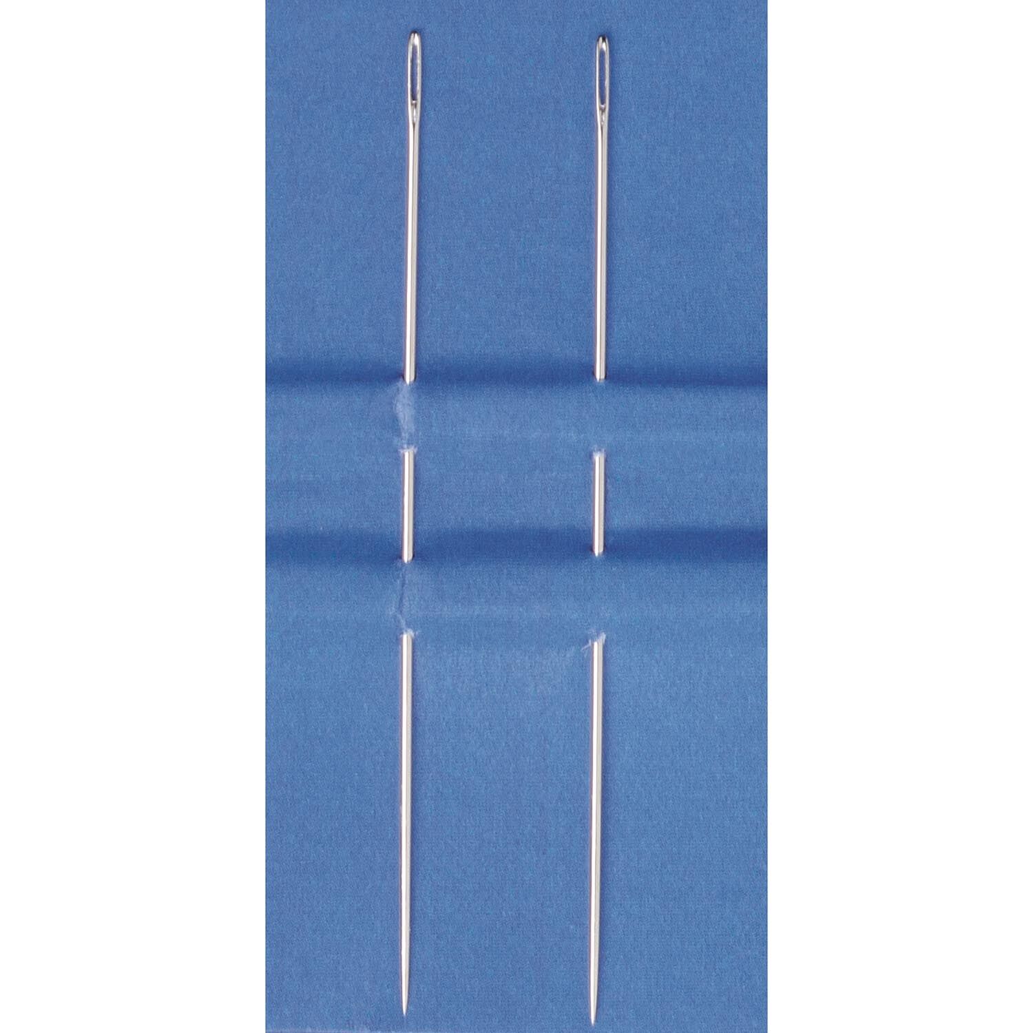 NEU Perlennadeln zum Auff�deln, L�nge 50mm, 2 St�ck