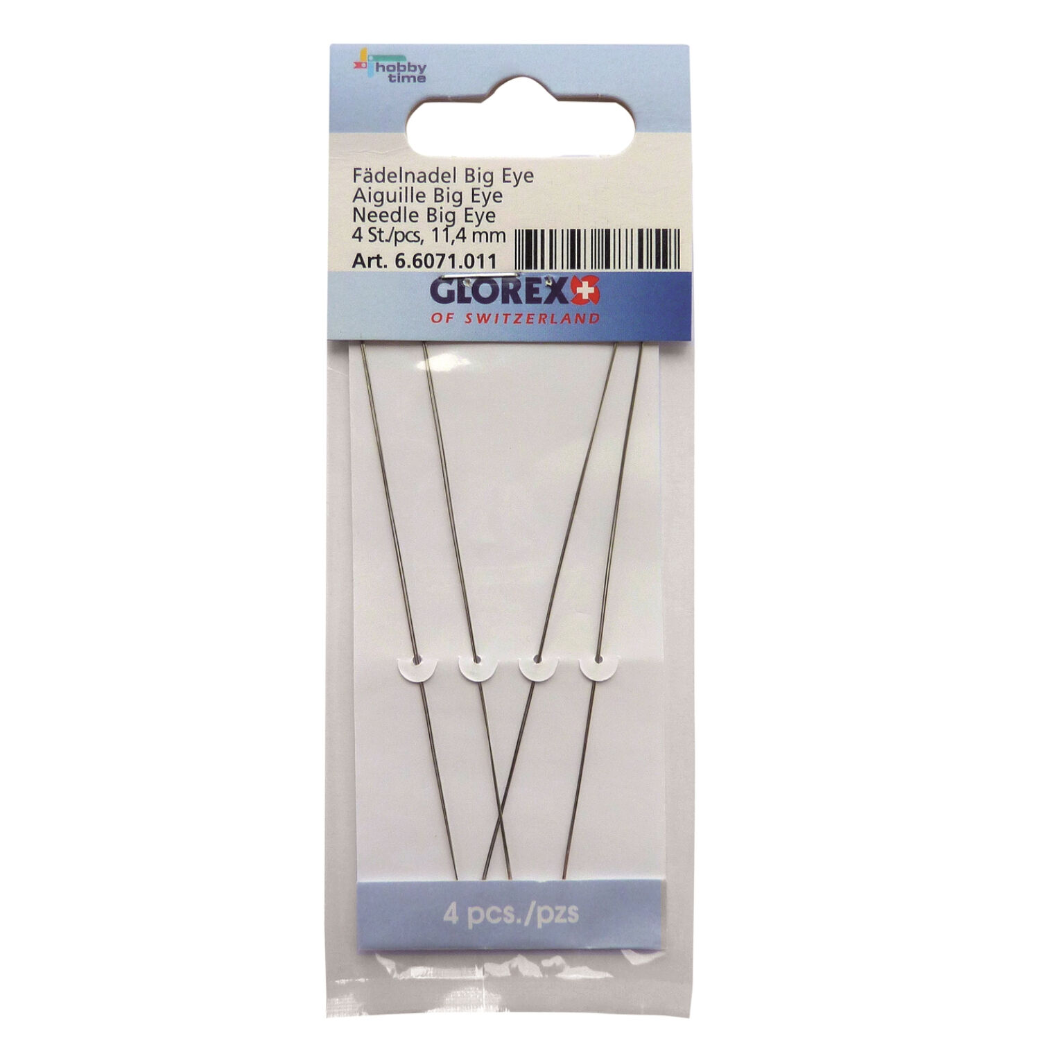 NEU F�delnadel Big Eye, 11,4 cm, 4 St�ck