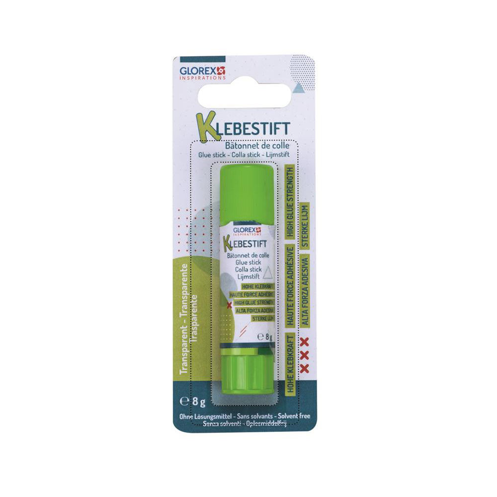 Glorex Klebestift, L�semittelfrei, 8g