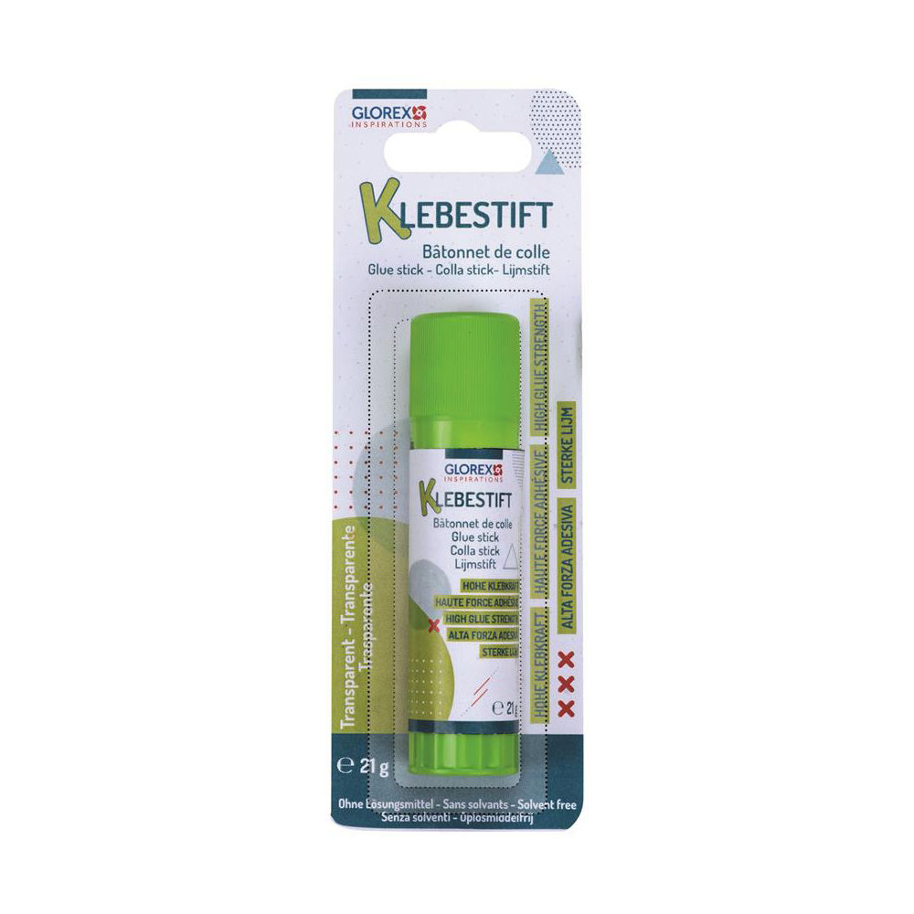 Glorex Klebestift, L�semittelfrei, 21g