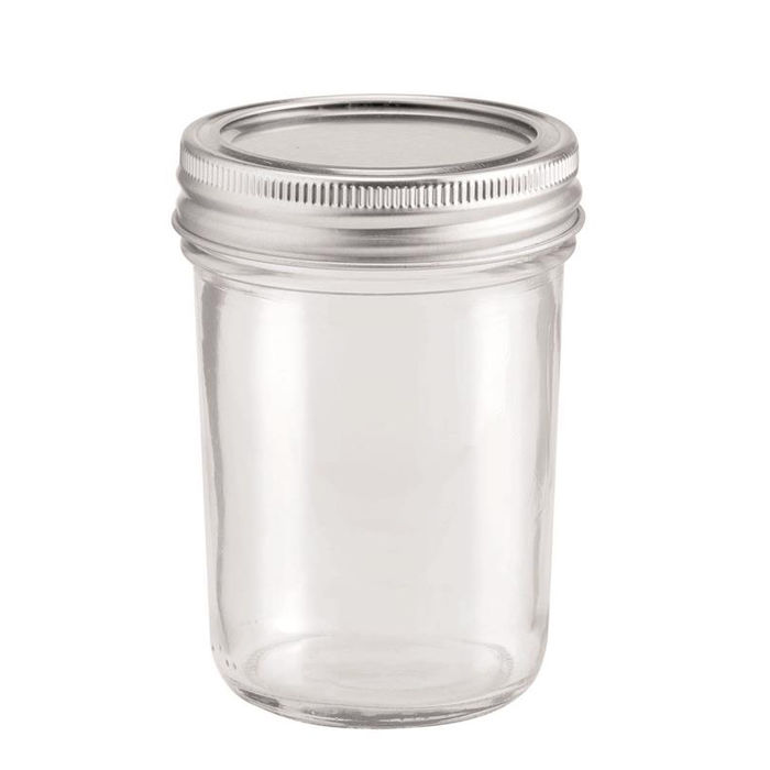 Deko- Glas mit 2-tlg. Deckel 200ml, 1 St�ck