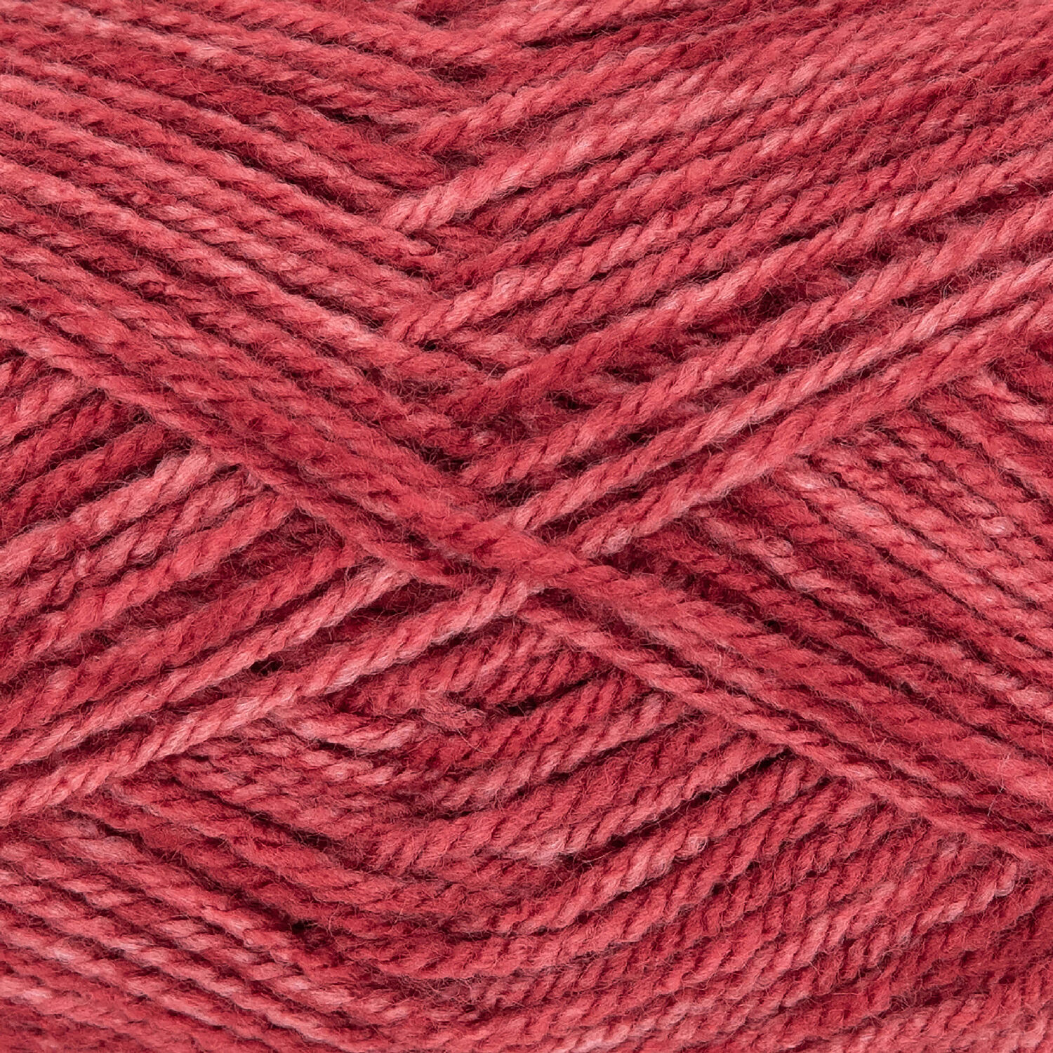 SALE Strickgarn Lisa Jeans, 100% Polyacryl, Oeko-Tex Standard, 50g, 133m, Farbe 03, orientrot meliert Bild 2