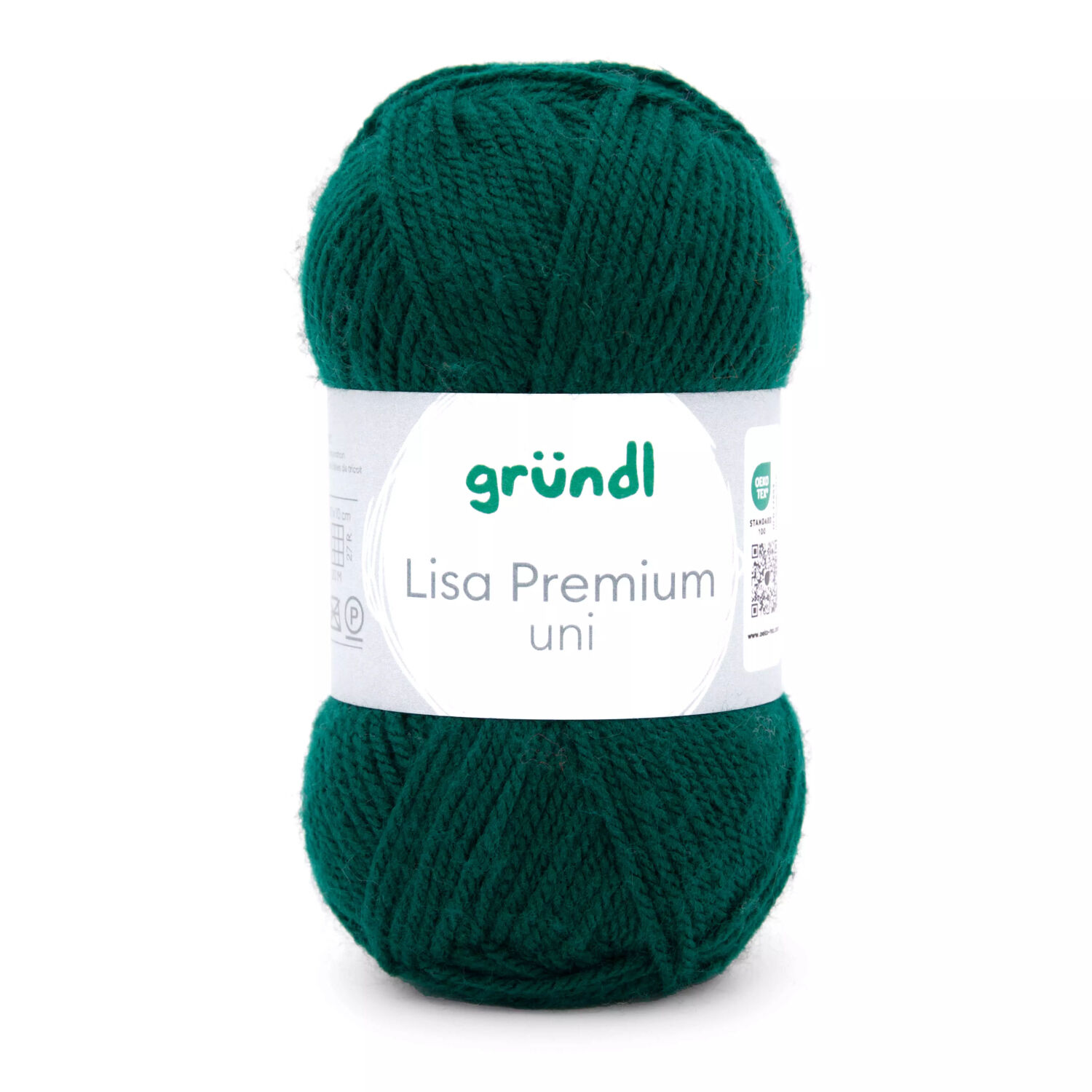 Strickgarn Lisa, 100% Polyacryl, Oeko-Tex Standard, 50g, 150m, Farbe 16, Tannengr�n