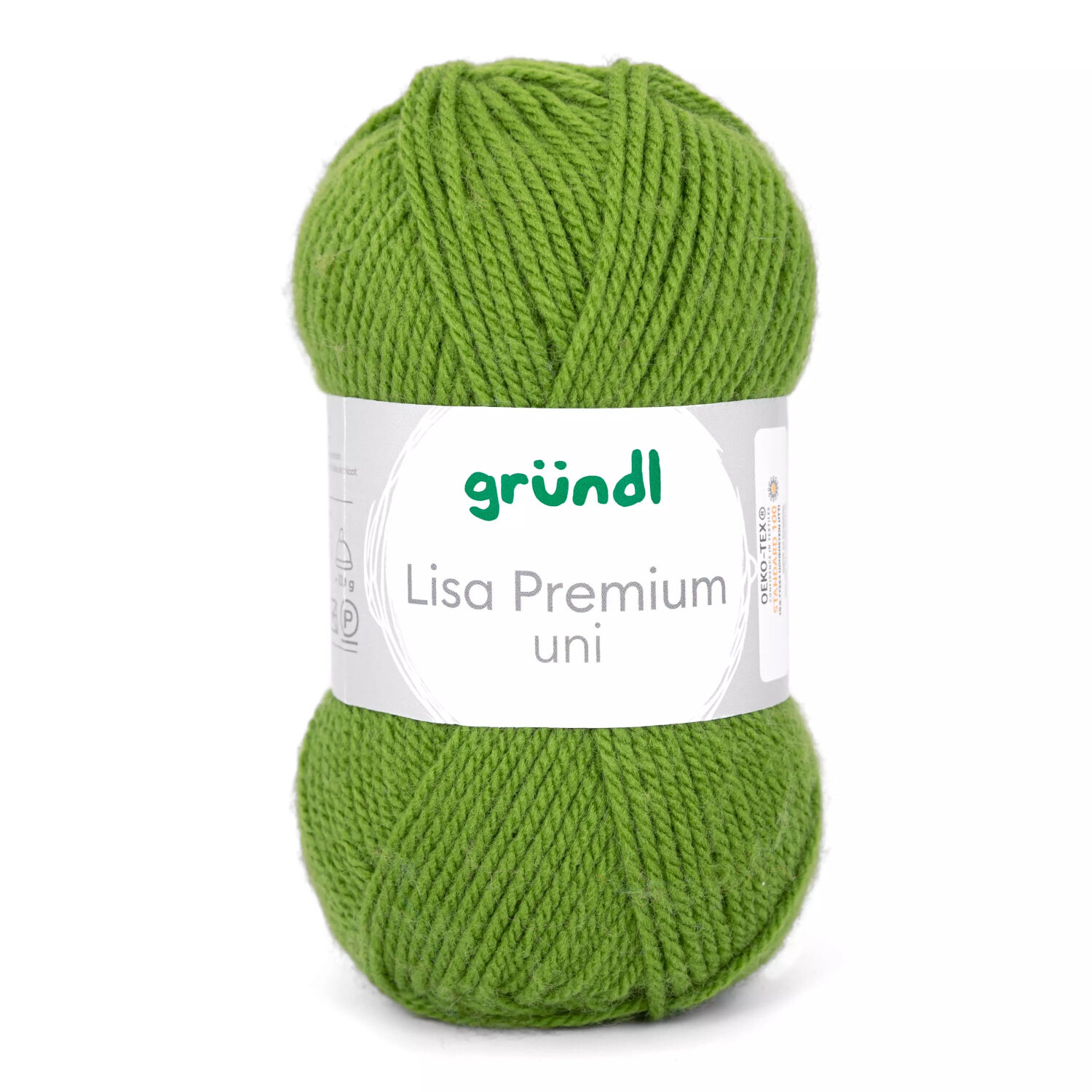 Strickgarn Lisa, 100% Polyacryl, Oeko-Tex Standard, 50g, 150m, Farbe 33, Maigr�n