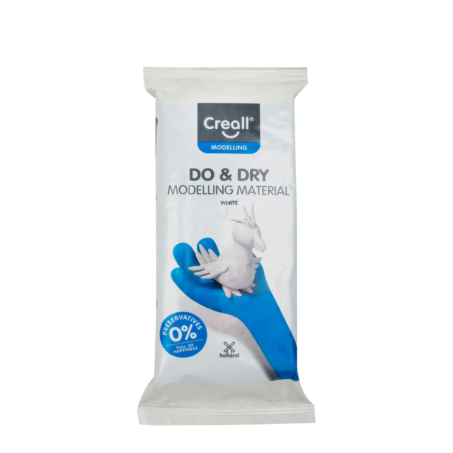 Creall Do & Dry Modelliermasse, wei�, 500g