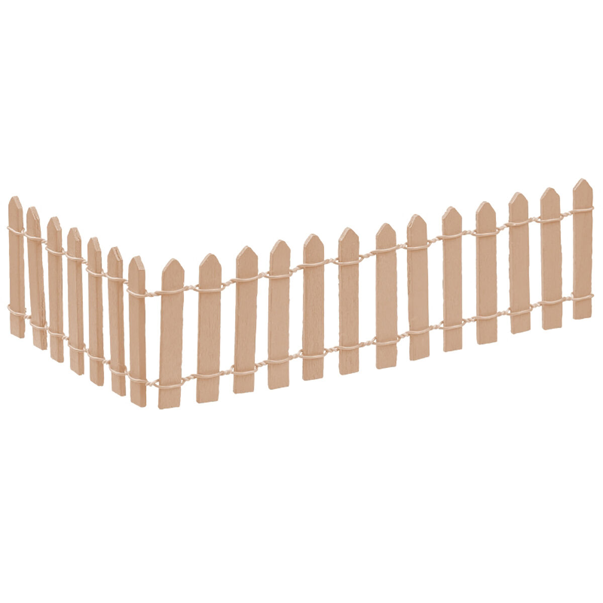 NEU Miniatur-Garten-Zaun, Gr��e 25 x 5 cm, natur