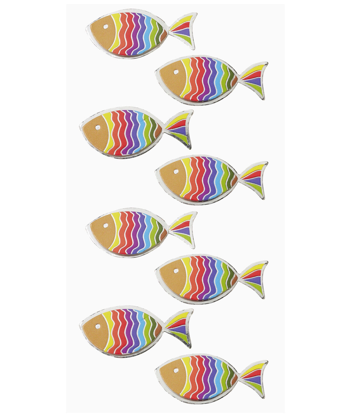 SALE Sticker Fische, Beutel mit 8 St�ck