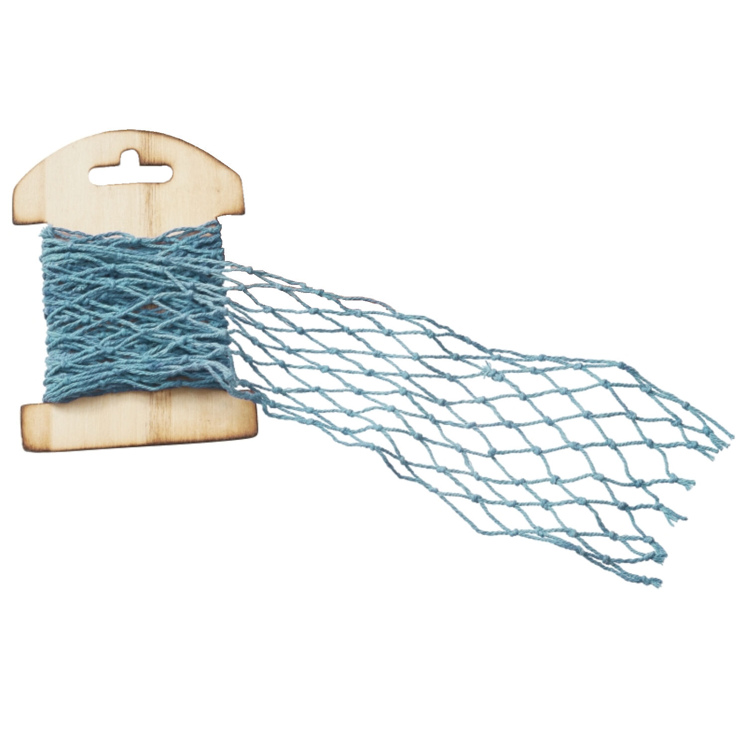 Hobbyfun Deko Netzband, 13 x 100 cm, aqua