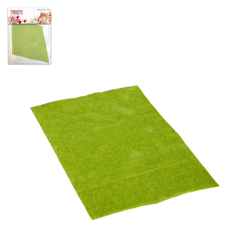 Hobbyfun Deko Rasen-Matte, gr�n, ca.20x30cm