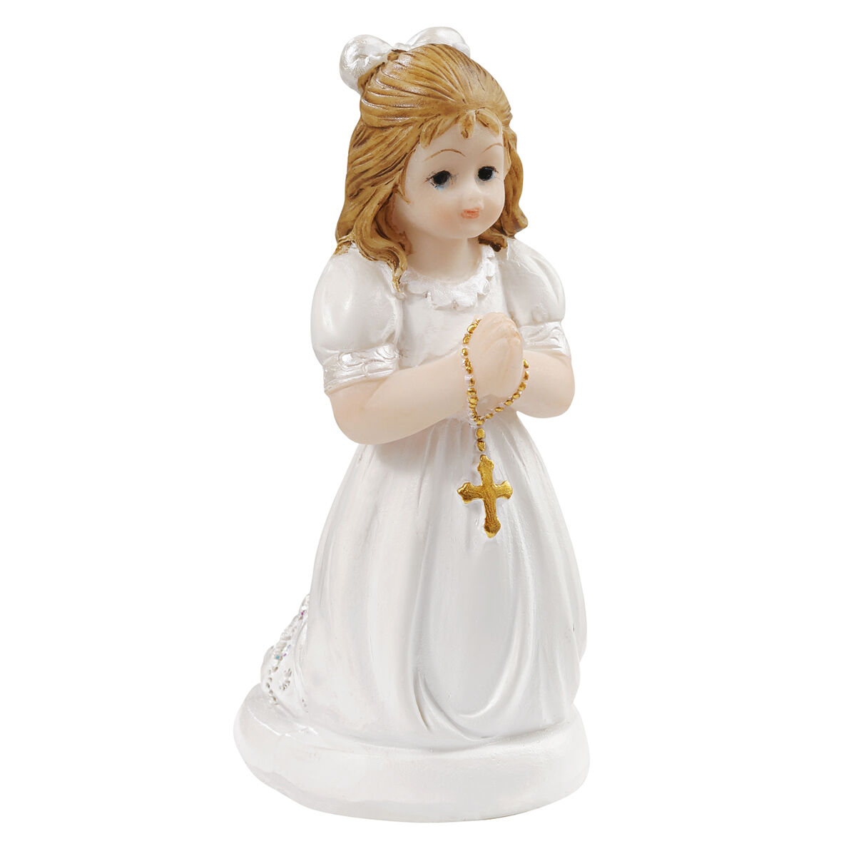 NEU Figur Kommunion / Konfirmation, M�dchen betend, Gr��e 7 cm