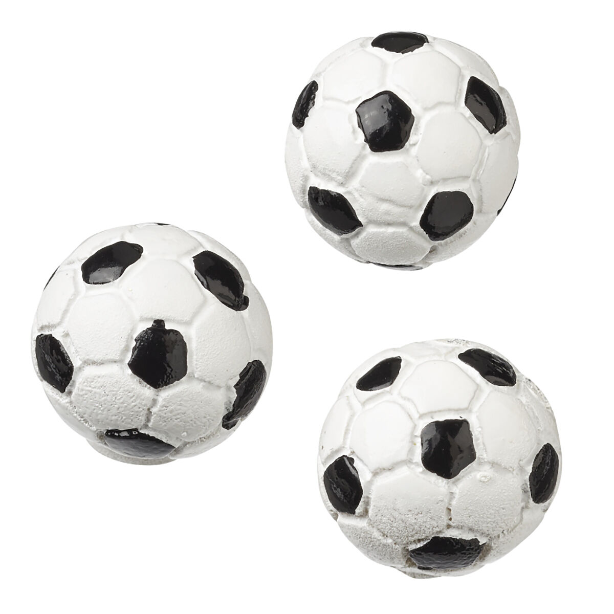 NEU Miniatur-Fu�ball 20 mm, Beutel mit 2 St�ck