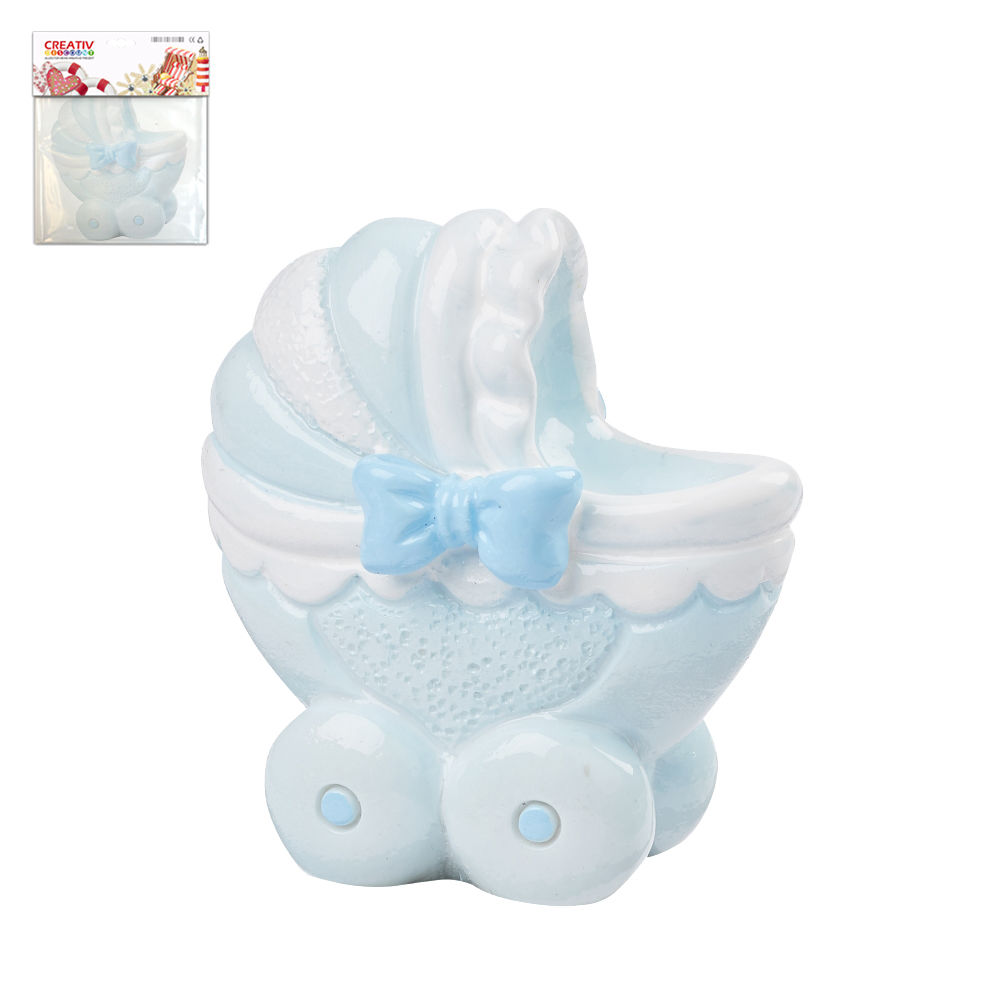 SALE Hobbyfun Mini Baby-Boy Kinderwagen, ca. 3,5 cm