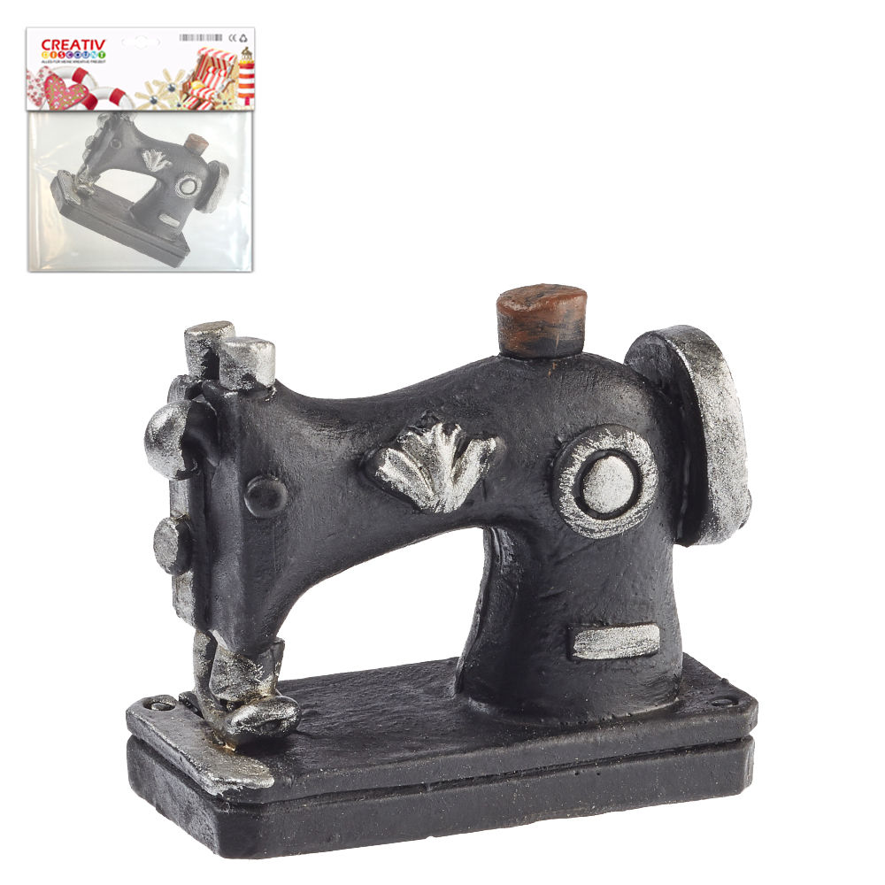Hobbyfun Miniatur- N�hmaschine, 3cm, schwarz