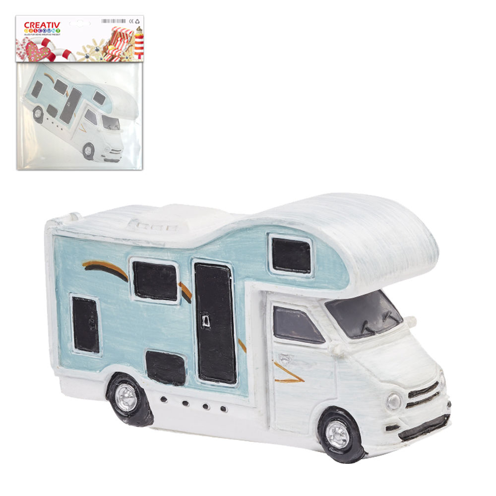 Hobbyfun Miniatur Wohnmobil, ca. 8cm, wei�