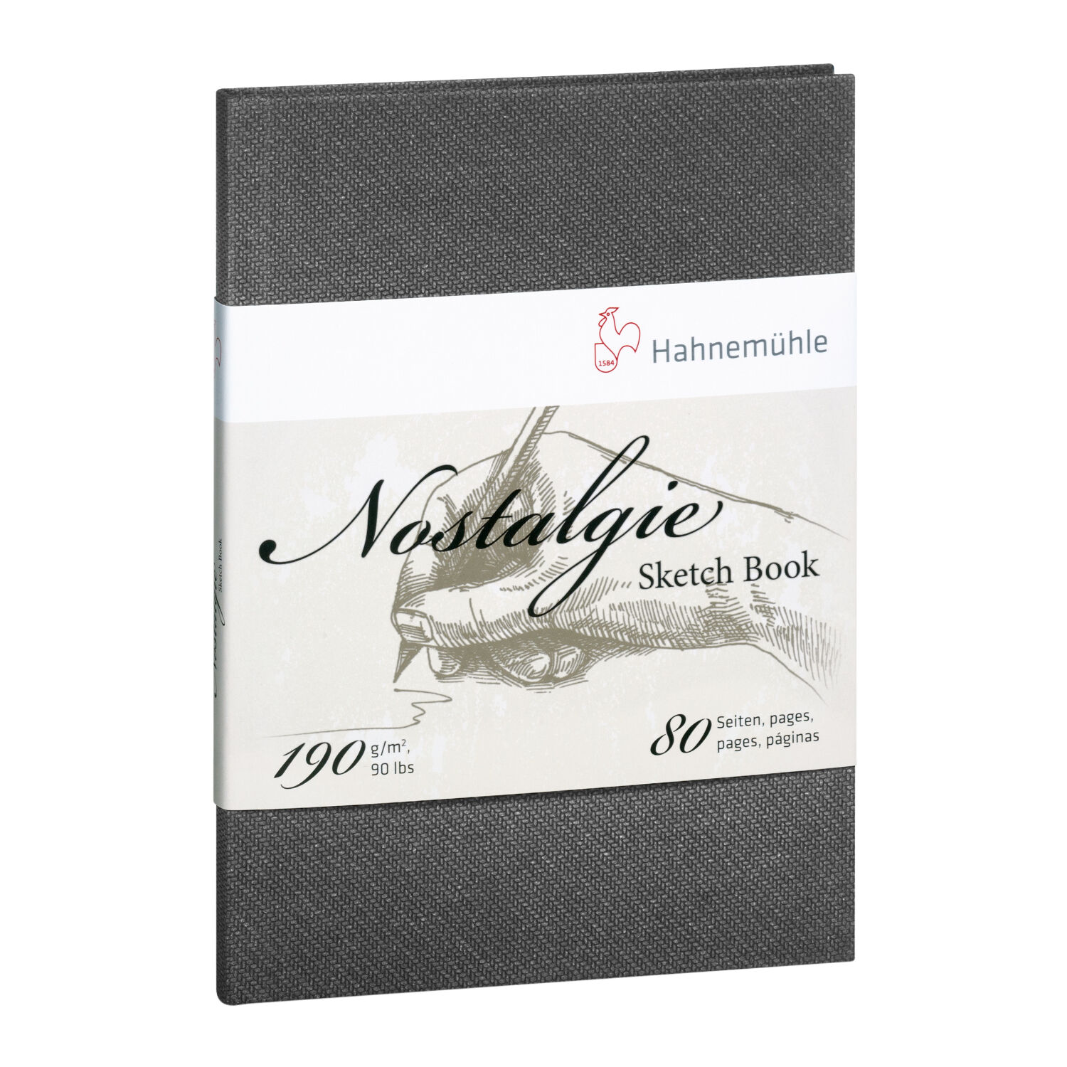 SALE Skizzenbuch Nostalgie, 190g/m�, DIN A5 Hochformat, 80 Seiten