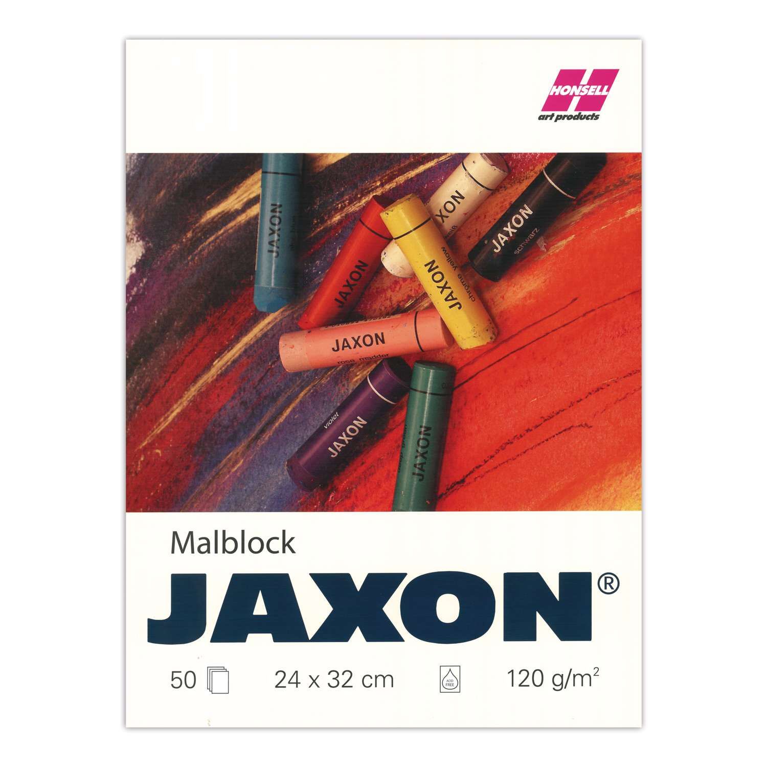 Jaxon �l-Pastellkreidenblock 120g/m�, 24x32cm