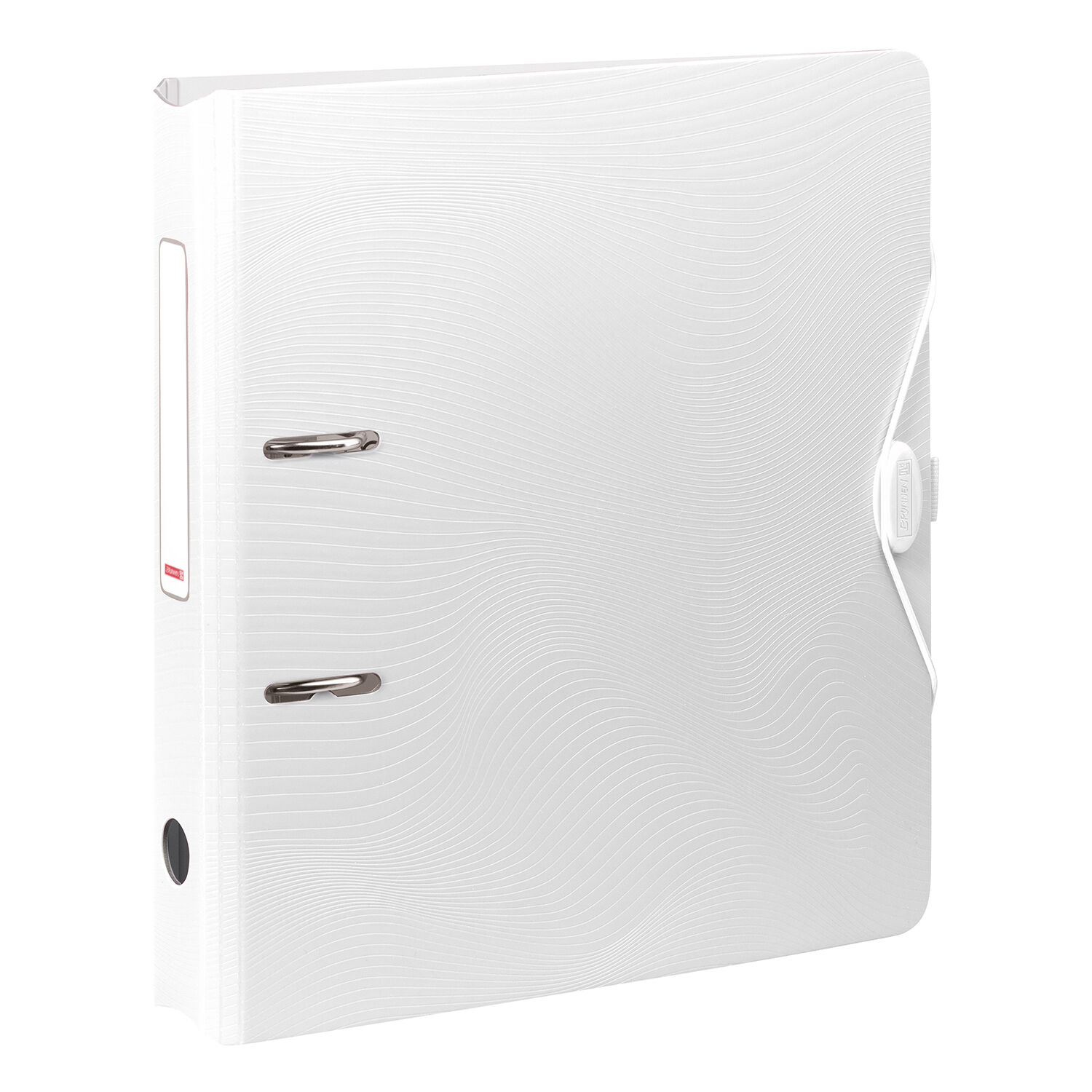 NEU Ordner Wave aus Kunststoff, 5 cm R�cken, wei�