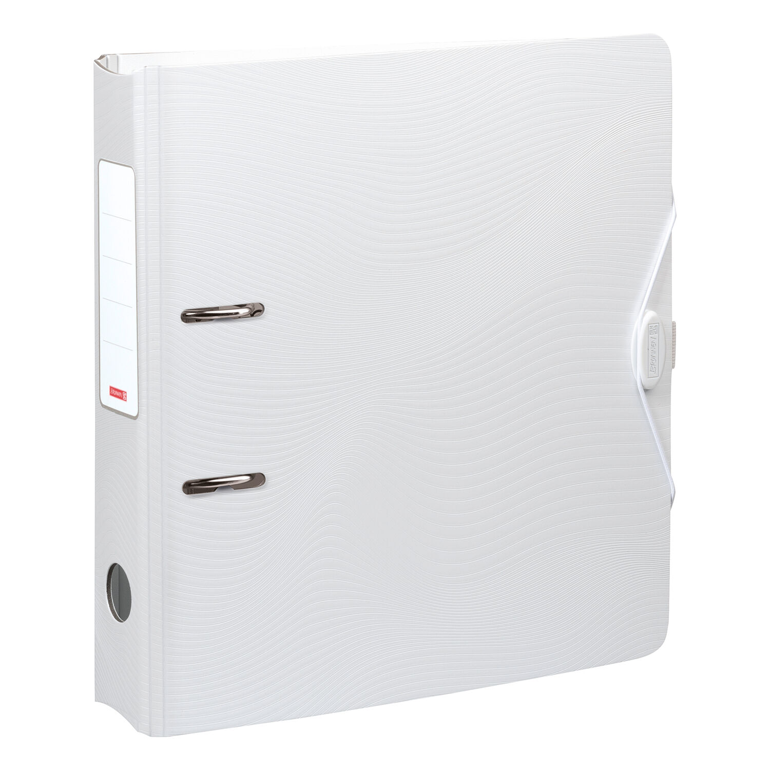 NEU Ordner Wave aus Kunststoff, 7 cm R�cken, wei�