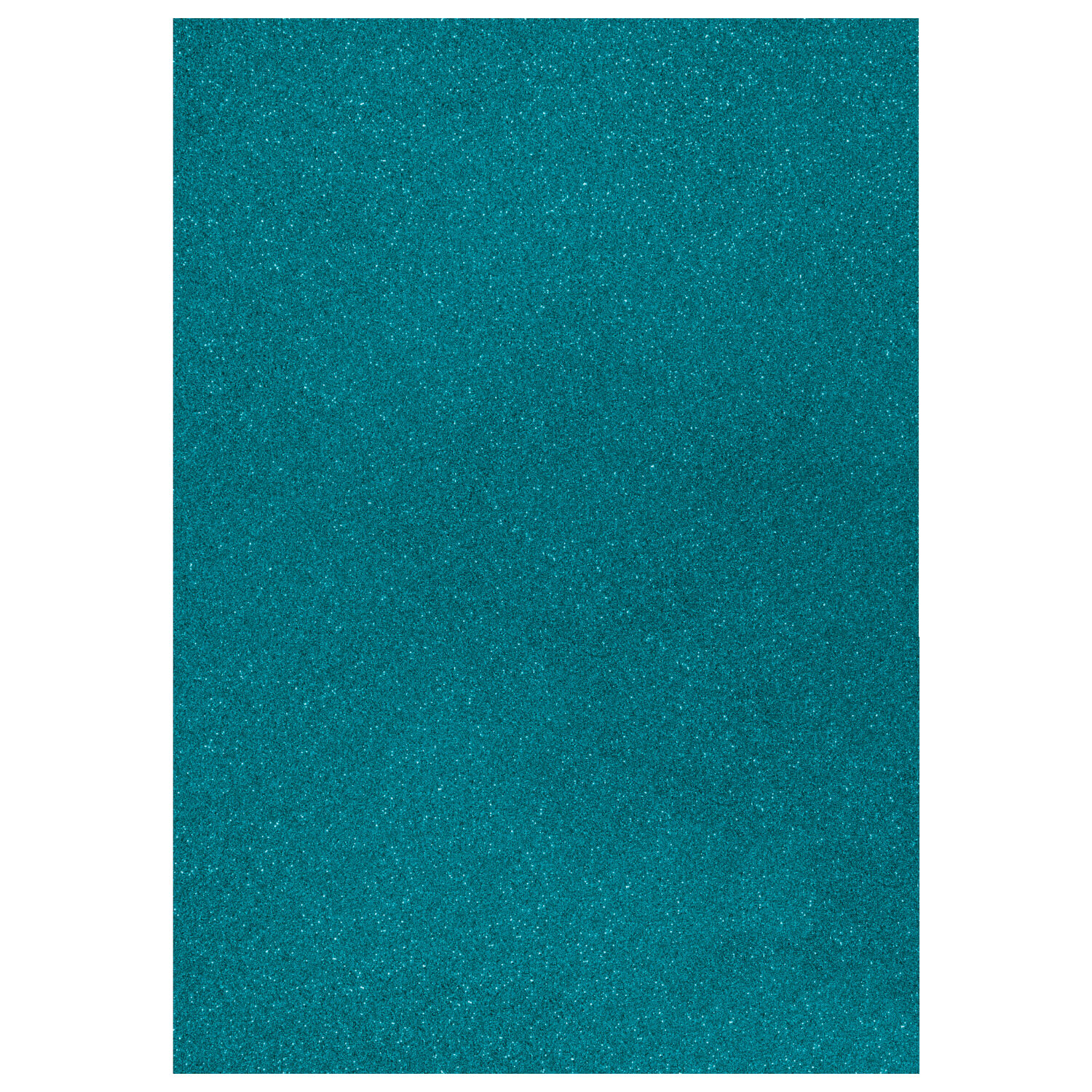 NEU Glitter-Karton, 200 g/qm, einseitig mit Glitzer, DIN A4, T�rkis