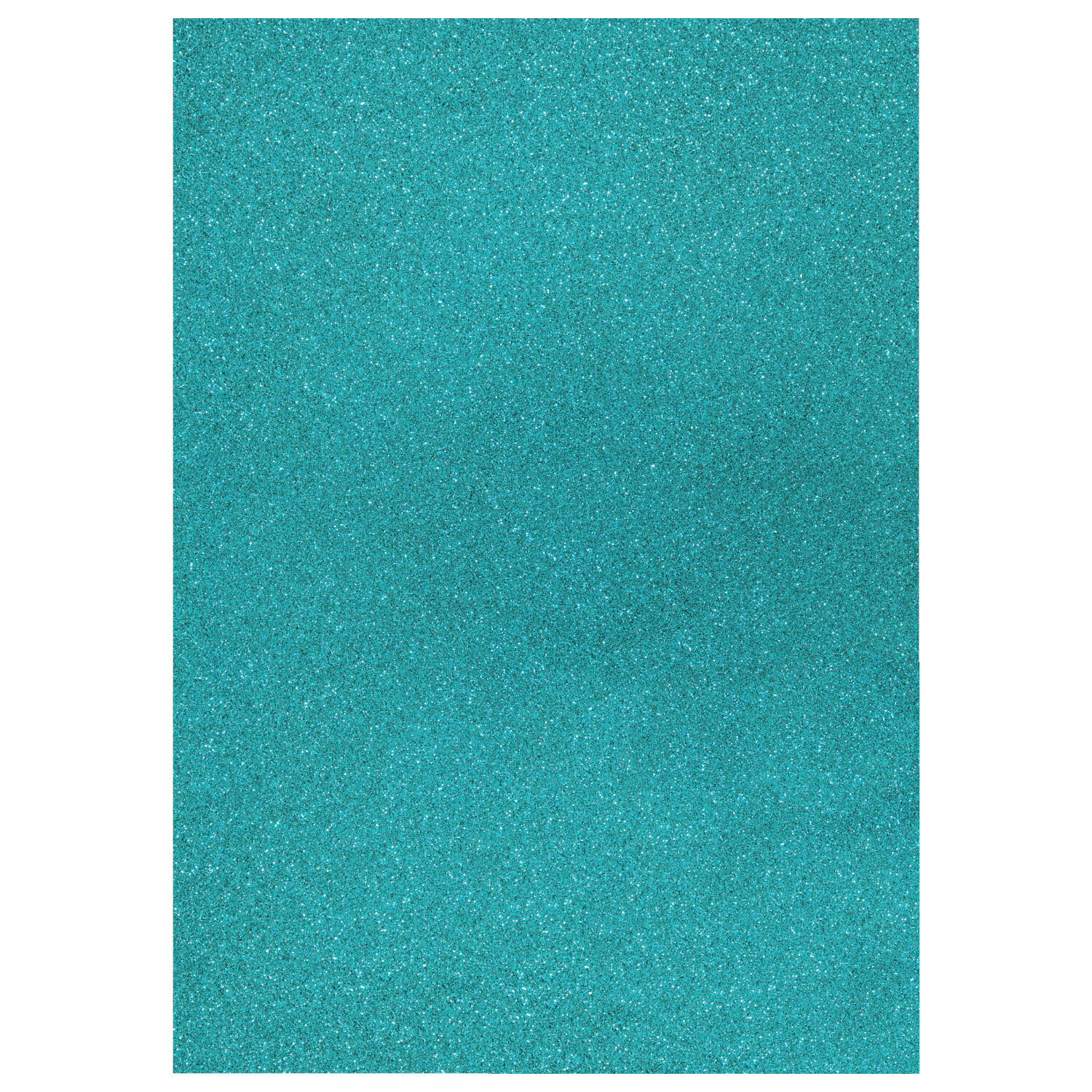 NEU Glitter-Karton, 200 g/qm, einseitig mit Glitzer, DIN A4, Hellblau