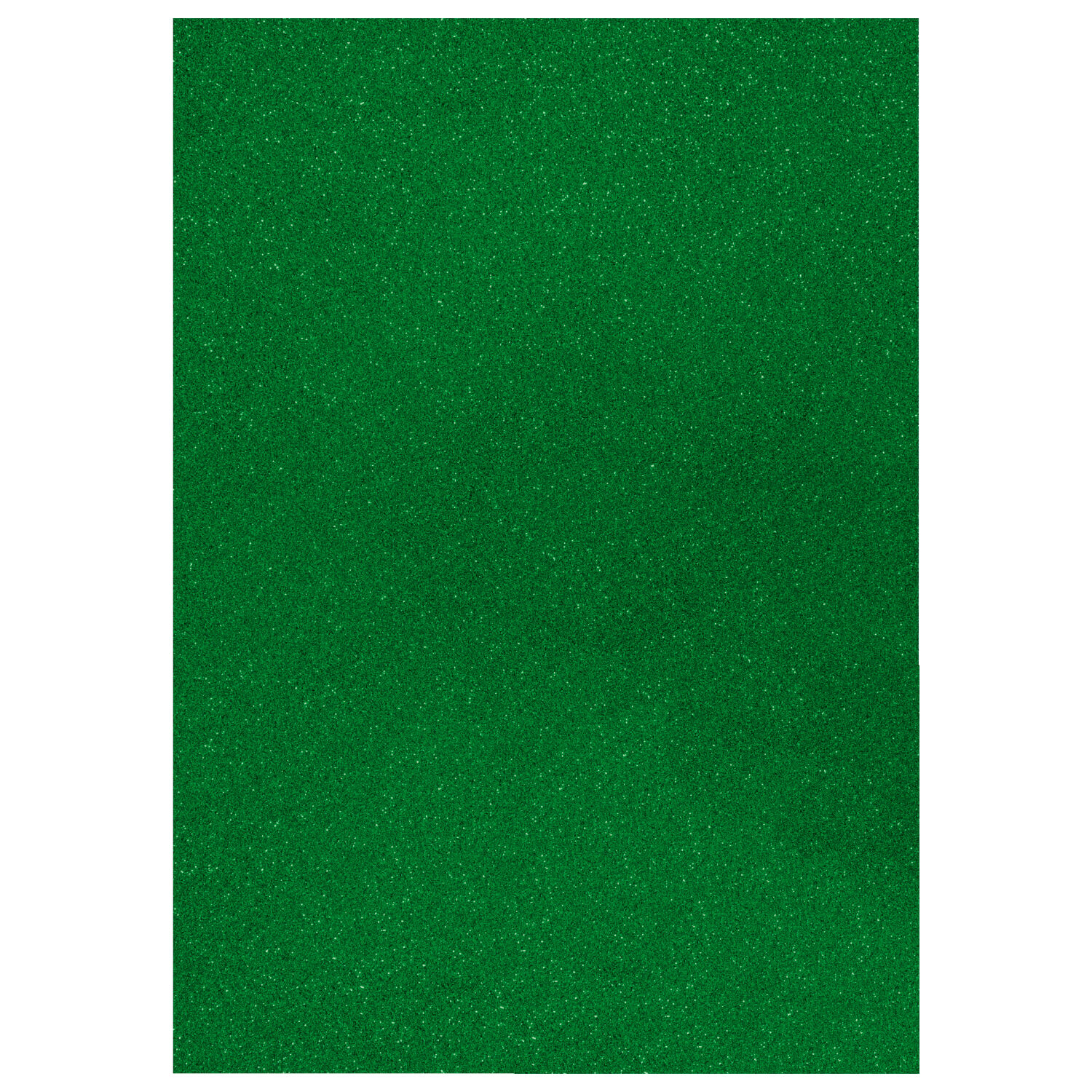 NEU Glitter-Karton, 200 g/qm, einseitig mit Glitzer, DIN A4, Dunkelgr�n