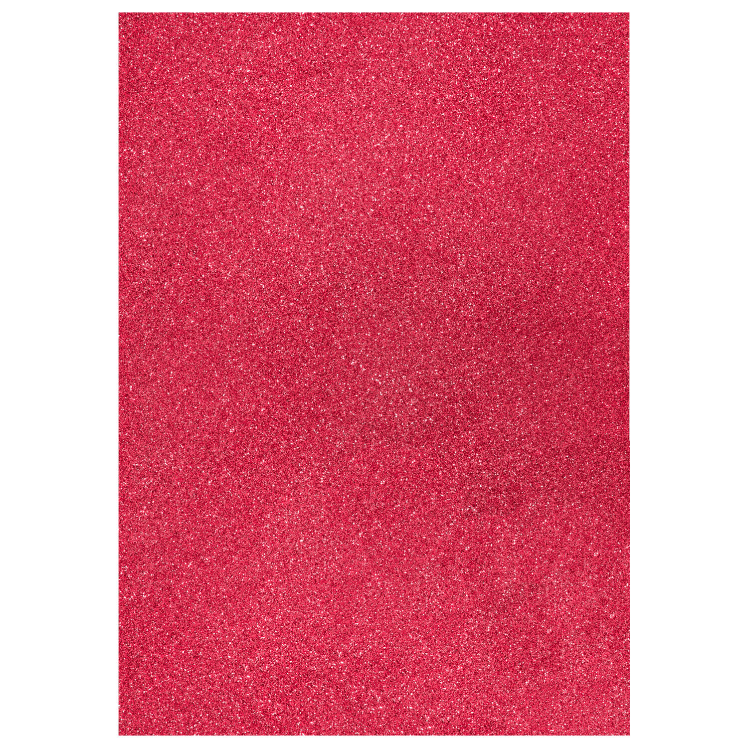NEU Glitter-Karton, 200 g/qm, einseitig mit Glitzer, DIN A4, Franz�sischrot