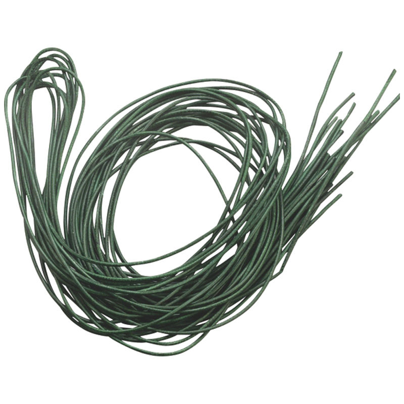 SALE 10er Pack, Lederband 1mm, 100 cm, tannengr�n