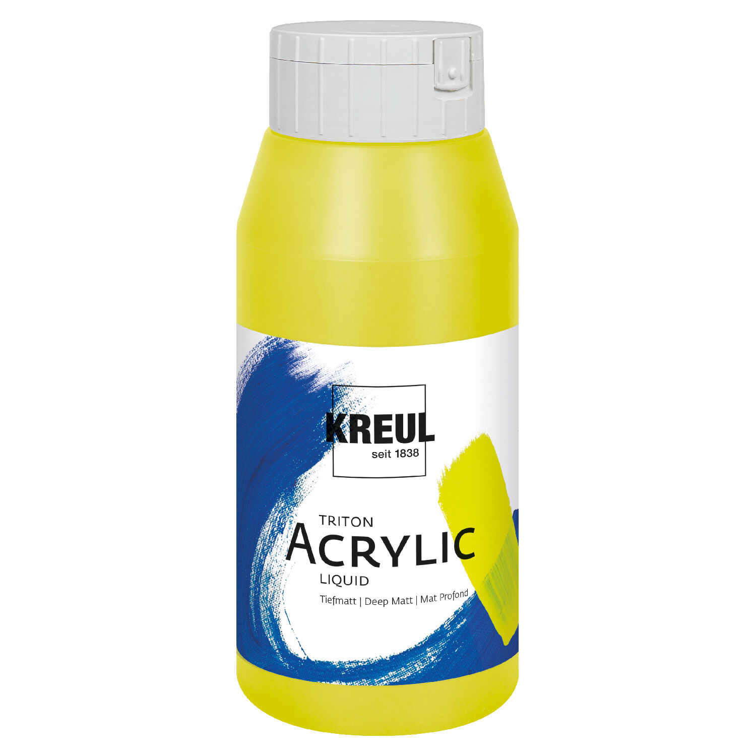 NEU Kreul Triton Acrylfarbe, 750 ml, Fr�nkisch Hopfengold
