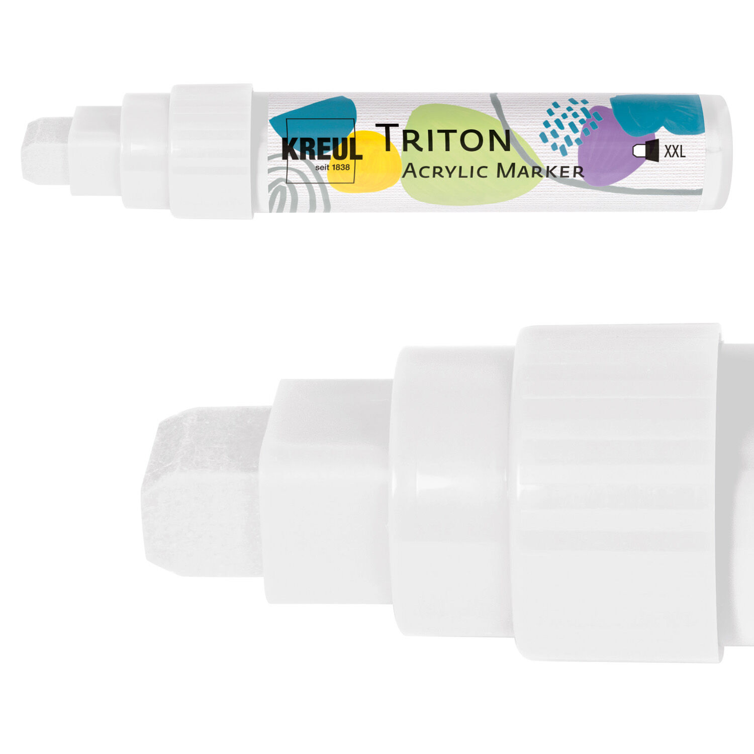 NEU Triton Acrylic Paint Marker 15 mm, Wei�