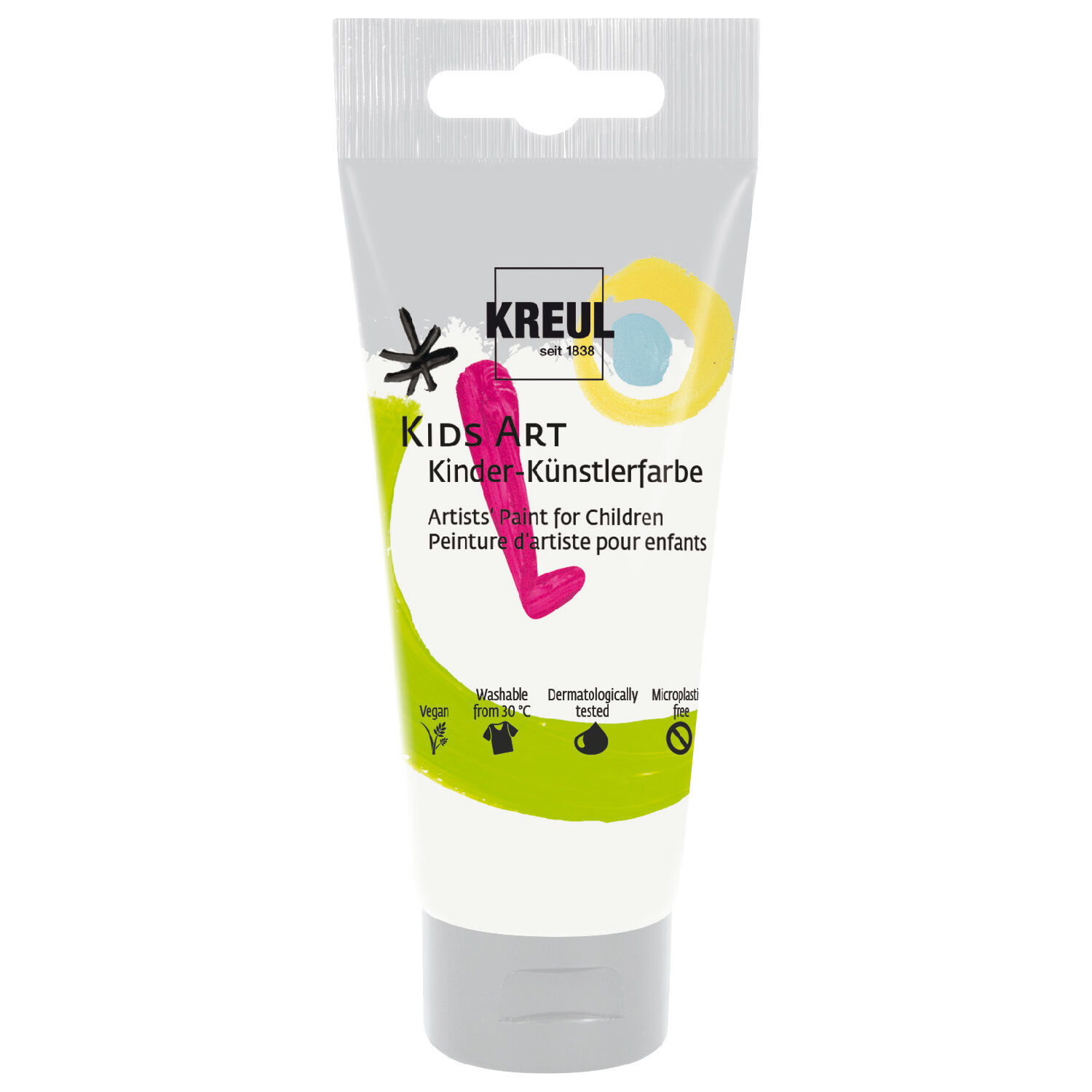 Kreul Kids Art Kinder-K�nstlerfarbe, 75 ml, Wei�
