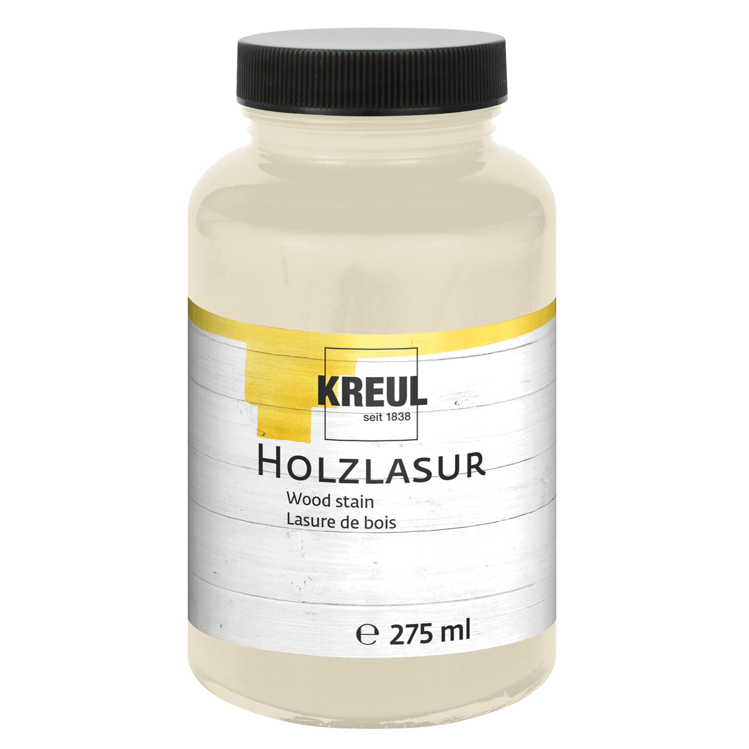 SALE Hobby Line Holz-Lasurfarbe 275ml Wei�