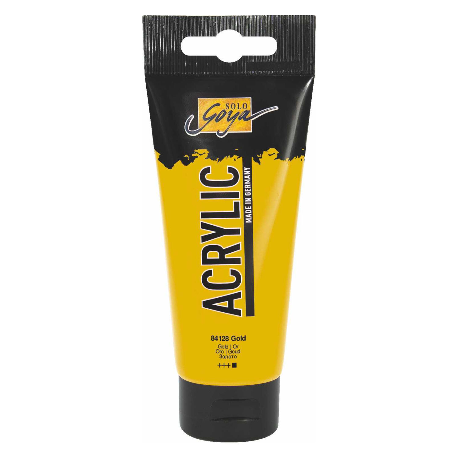 Kreul Solo Goya Acrylic Acrylfarbe, 100 ml, Gold