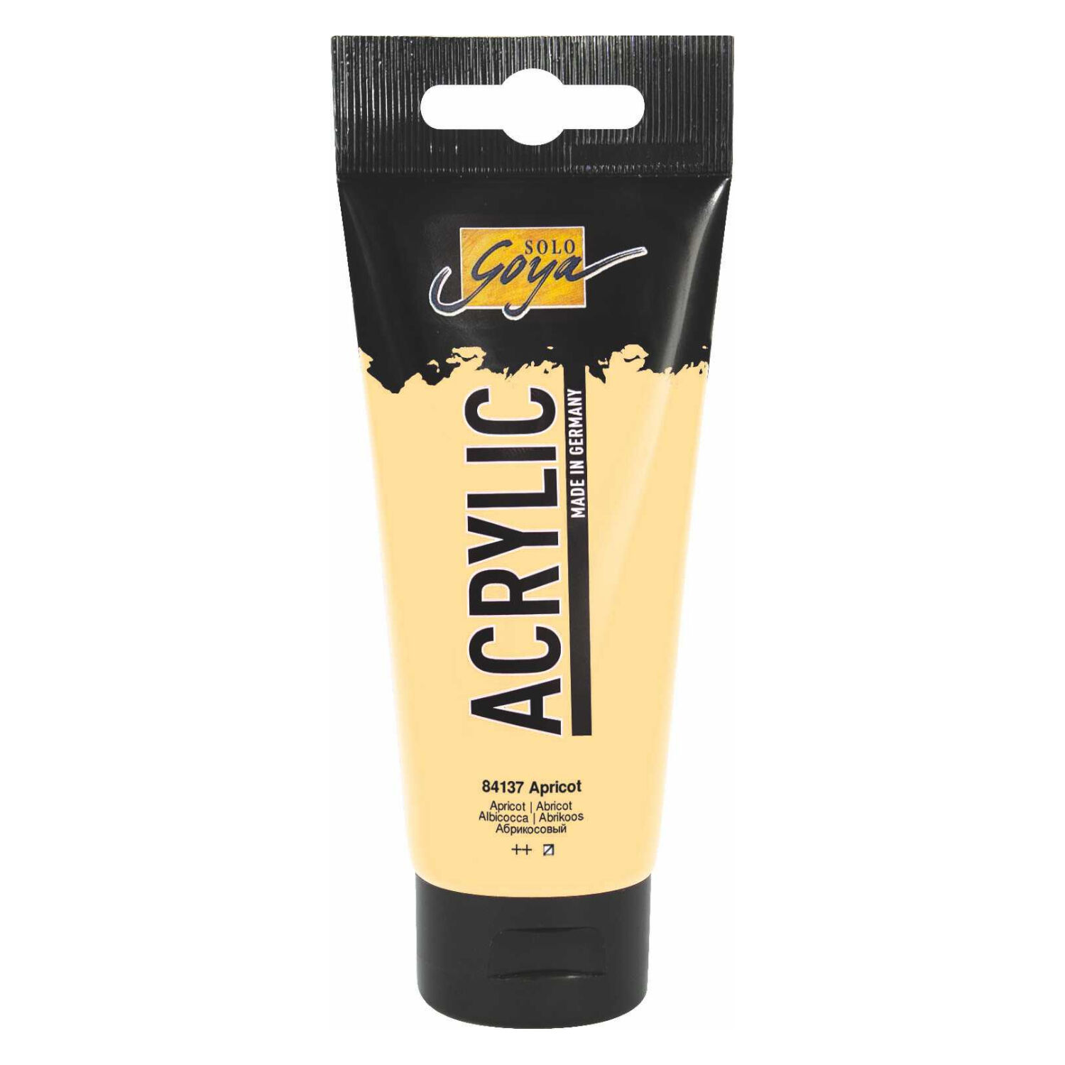Kreul Solo Goya Acrylic Acrylfarbe, 100 ml, Apricot