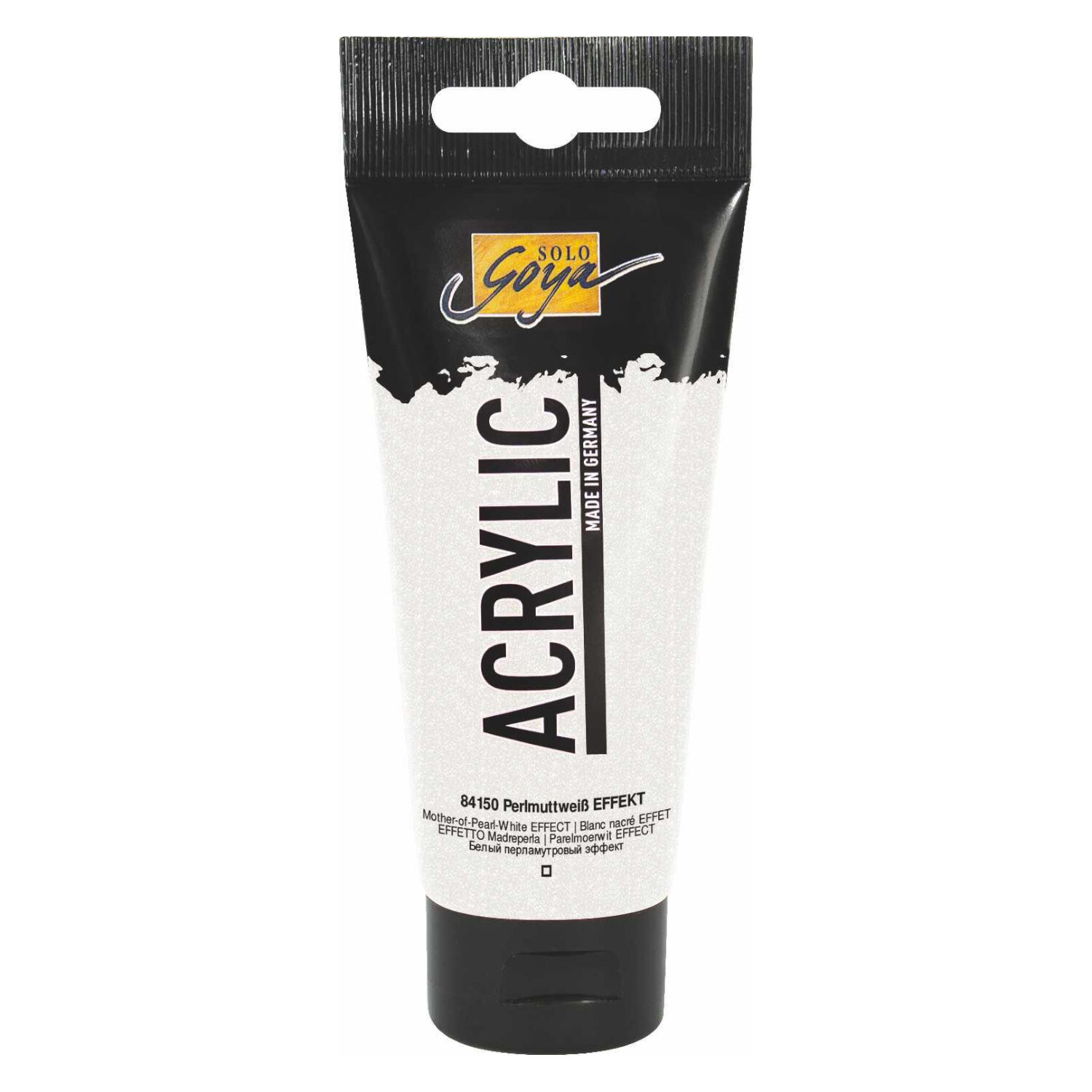 Kreul Solo Goya Acrylic Acrylfarbe, 100 ml, Perlmuttwei�