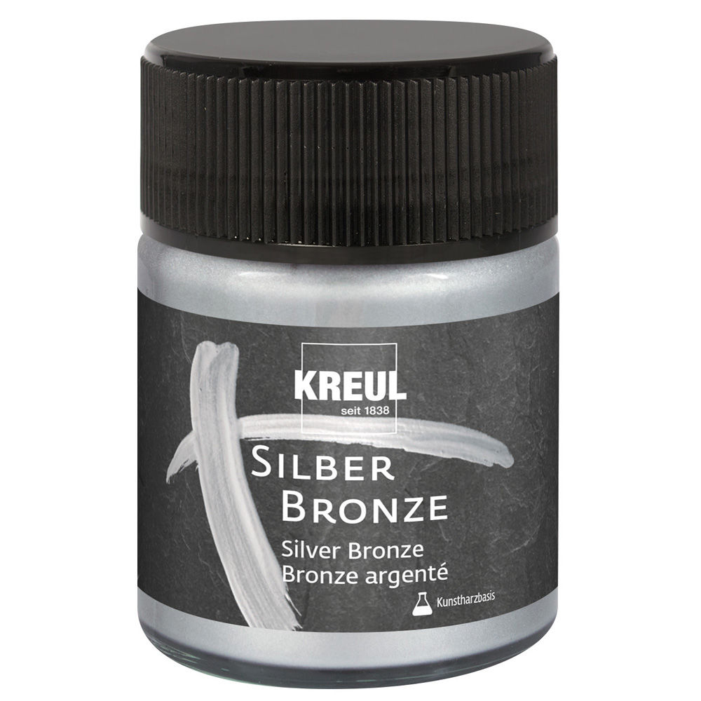 NEU Kreul Silber Bronze / Hochgl�nzende Fl�ssigbronze, 50ml