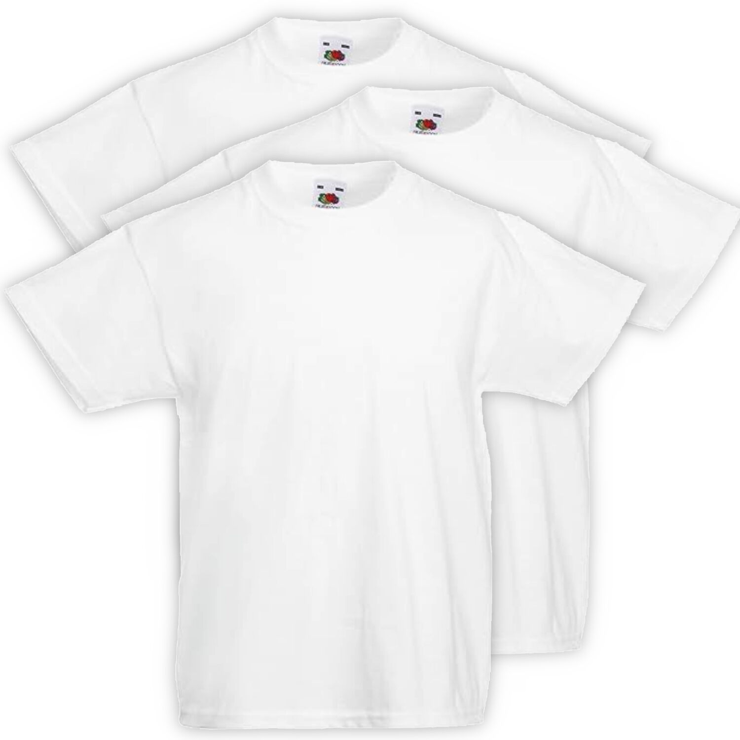 Sparpack, T-Shirt Kindergr��e 152, Wei�,6 Stk.