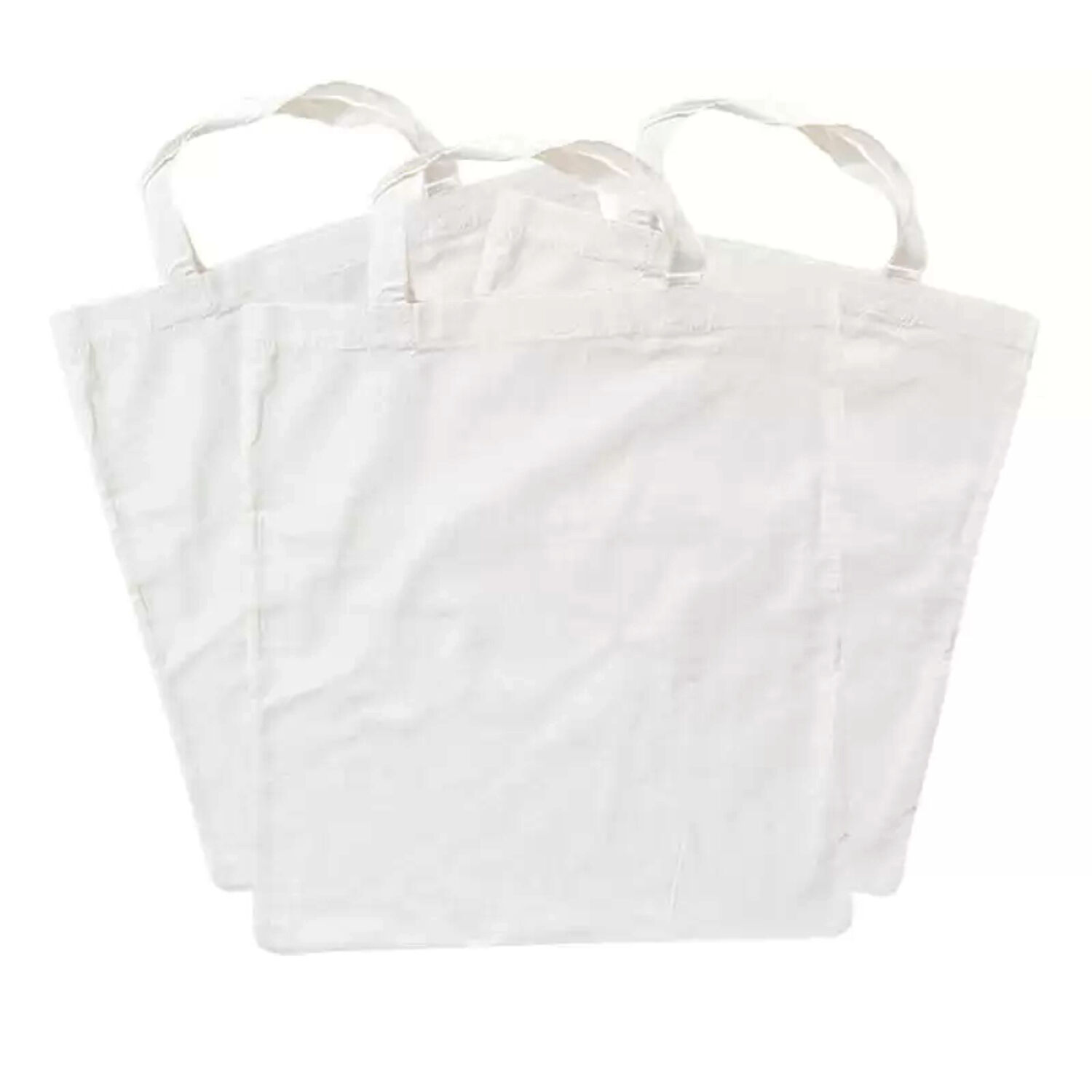 Sparpack, Baumwolltasche, Wei�, 60 St�ck