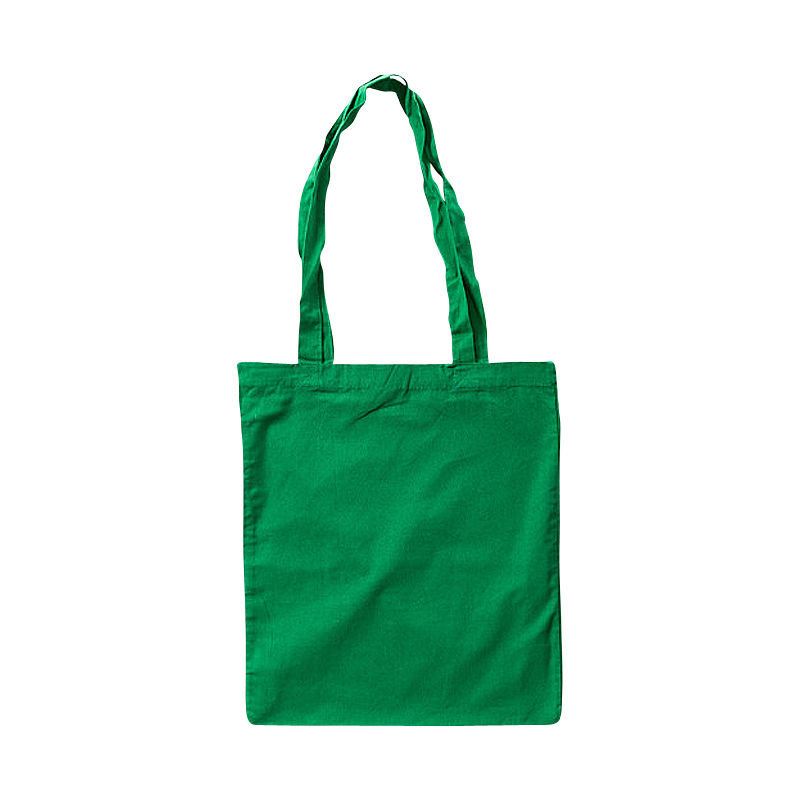 Baumwolltasche lange Tragegriffe, 38x42 cm, Gr�n