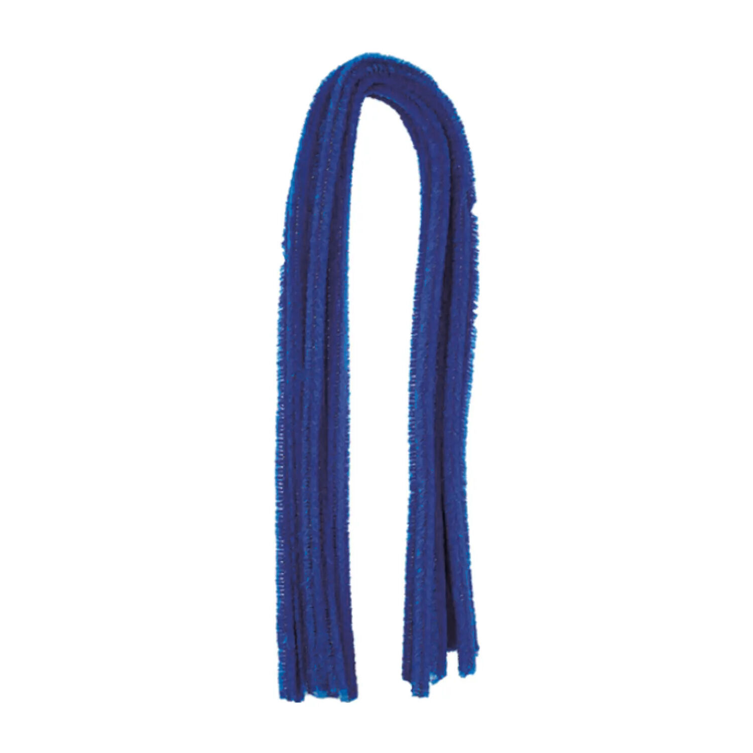 Chenilledraht / Pfeifenputzer / Biegepl�sch, 8mm x 50cm, 10 Stk., Ultramarin