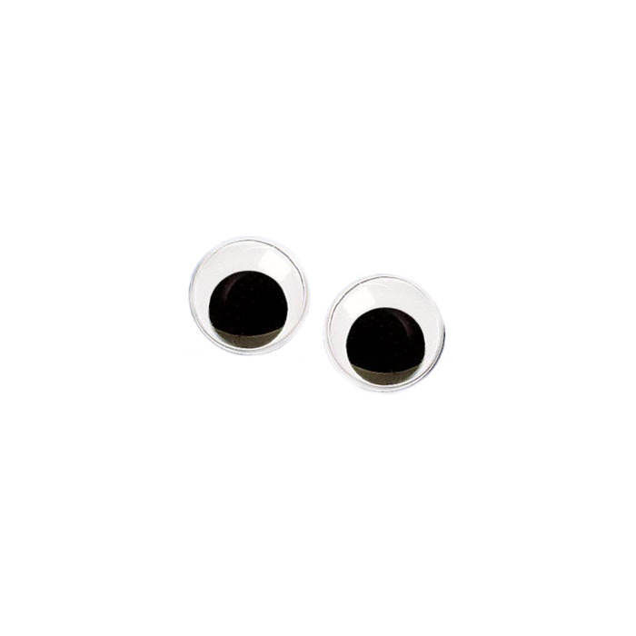 SALE Wackelaugen rund, Gr��e 3 mm, 10 St�ck