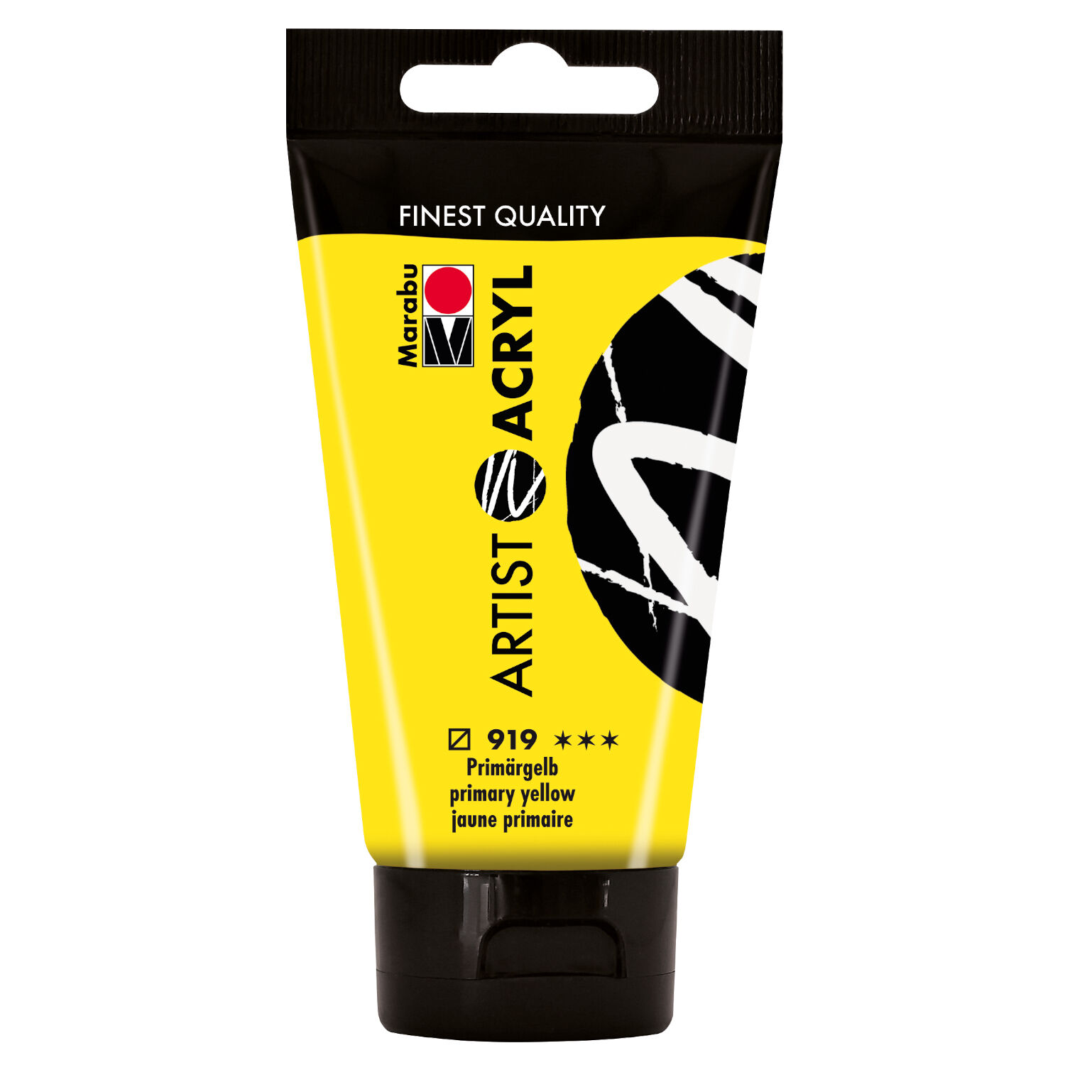 Marabu Artist Acryl, Tube 75 ml, Prim�rgelb