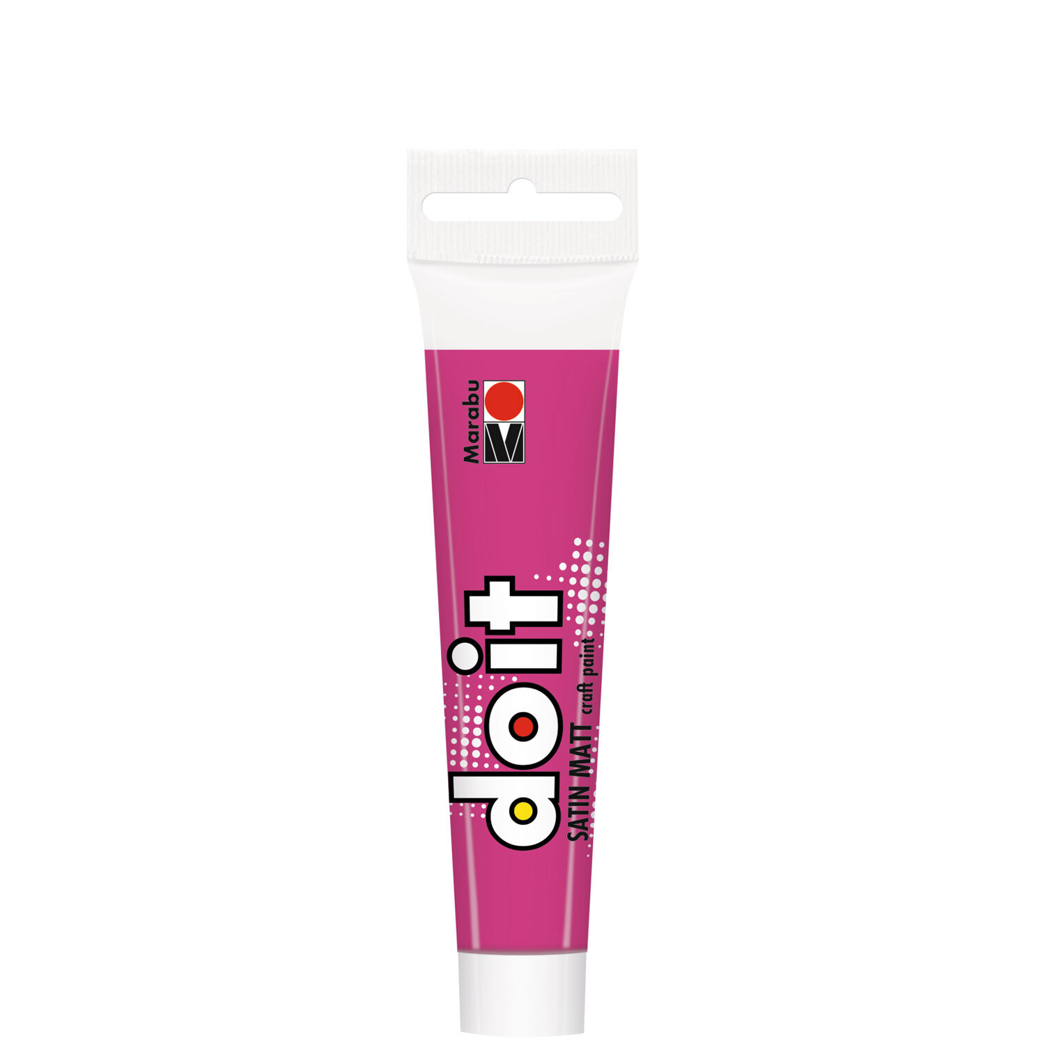 NEU Marabu DO IT craft paint / Acrylfarbe seidenmatt, 36 ml, Himbeere