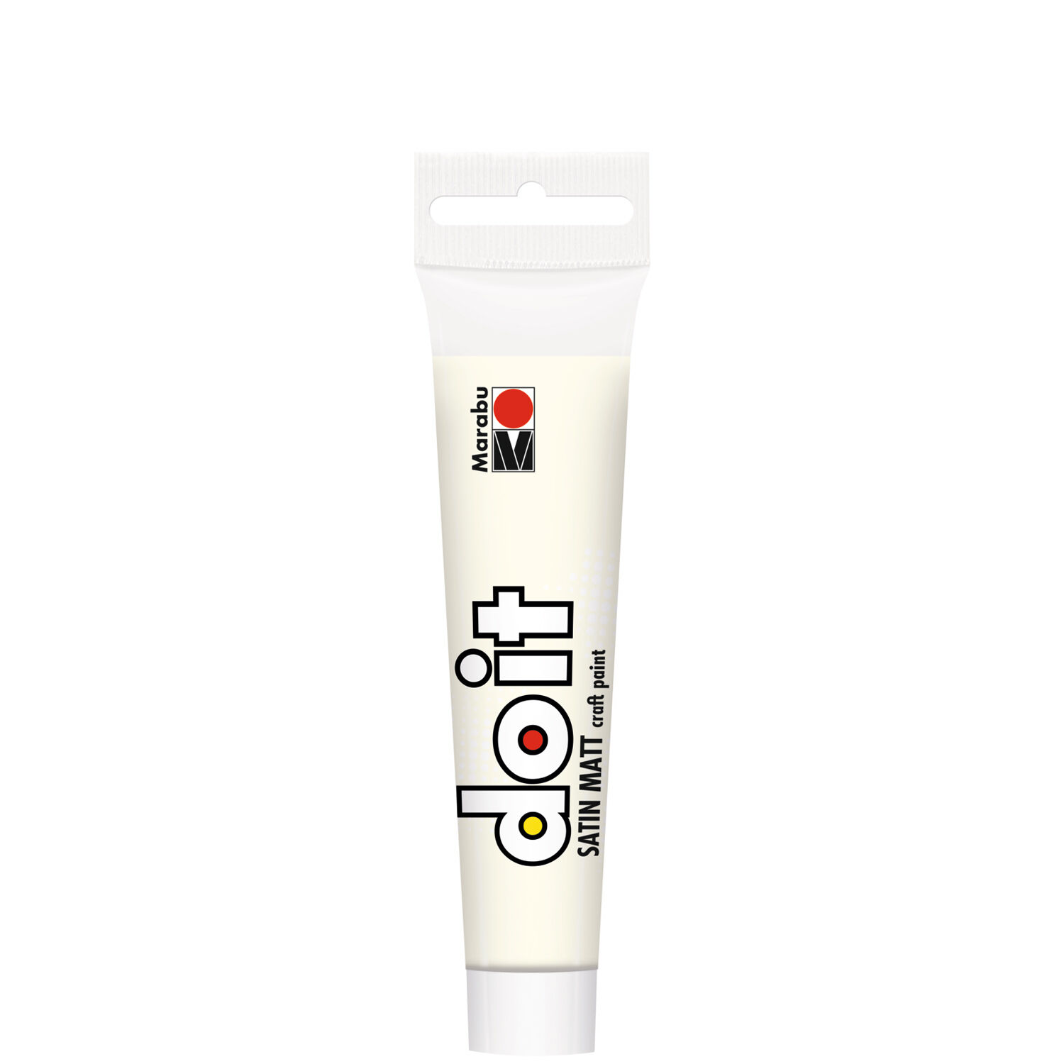 NEU Marabu DO IT craft paint / Acrylfarbe seidenmatt, 36 ml, Wei�