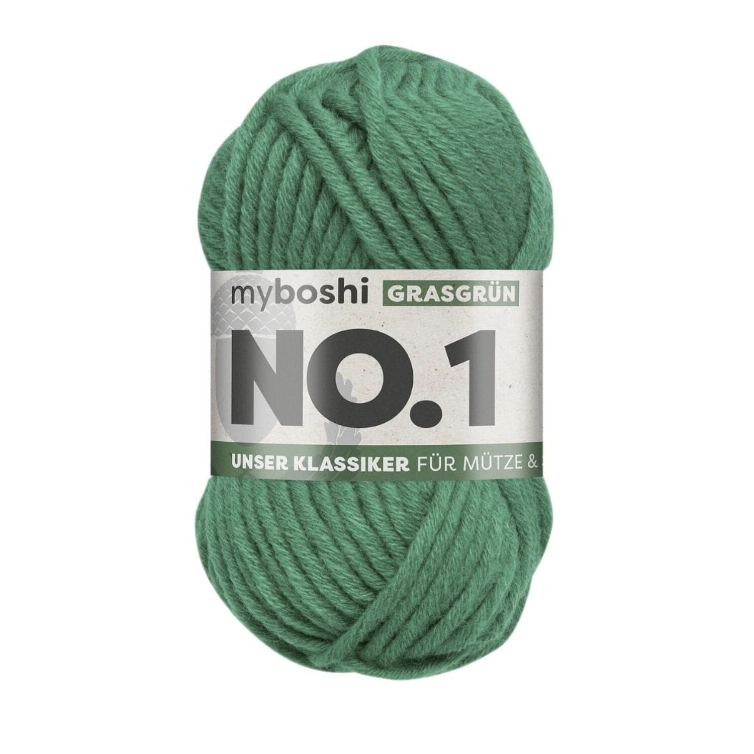 myboshi No. 1 Strick- und H�kelgarn, 50g, Grasgr�n