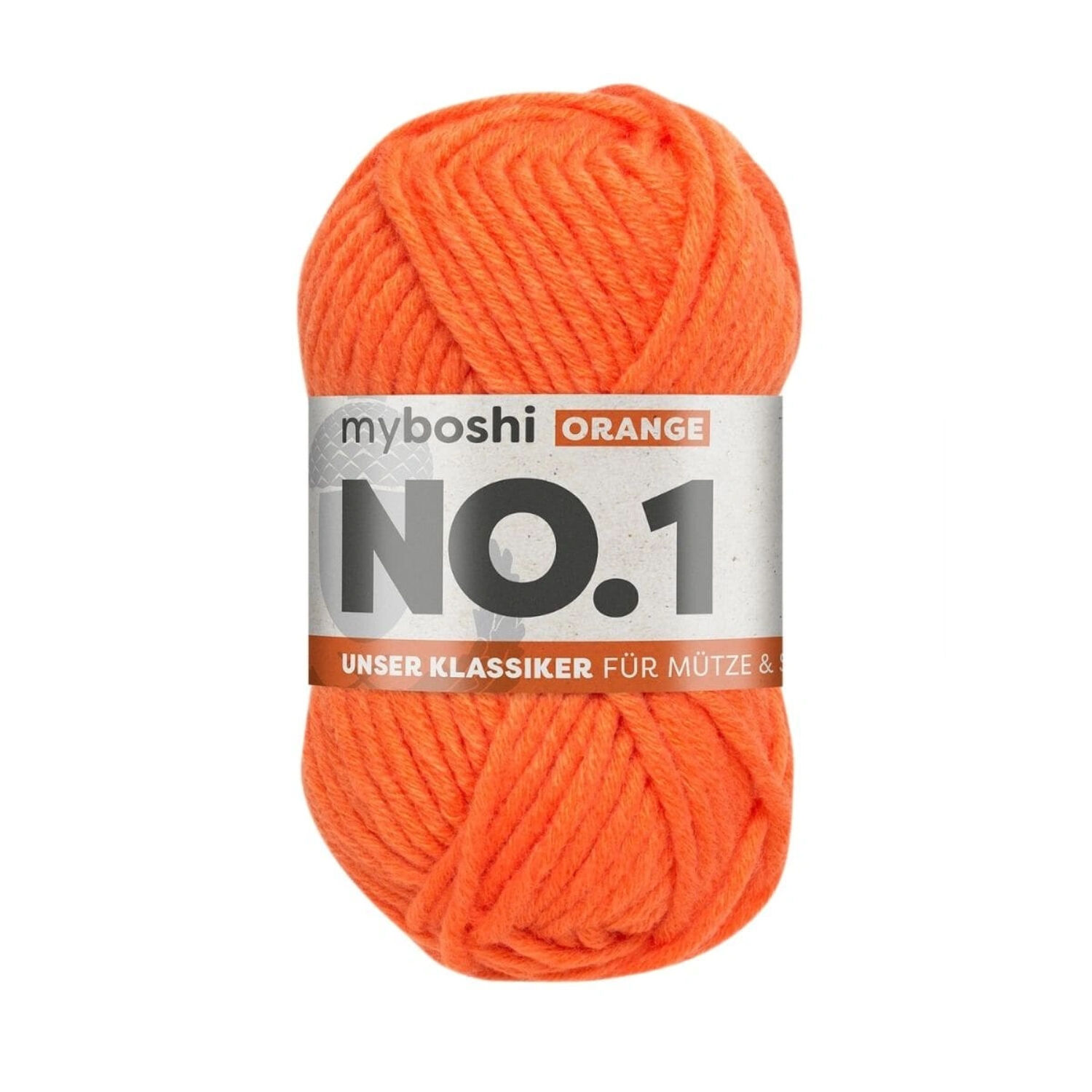 myboshi No. 1 Strick- und H�kelgarn, 50g, Orange